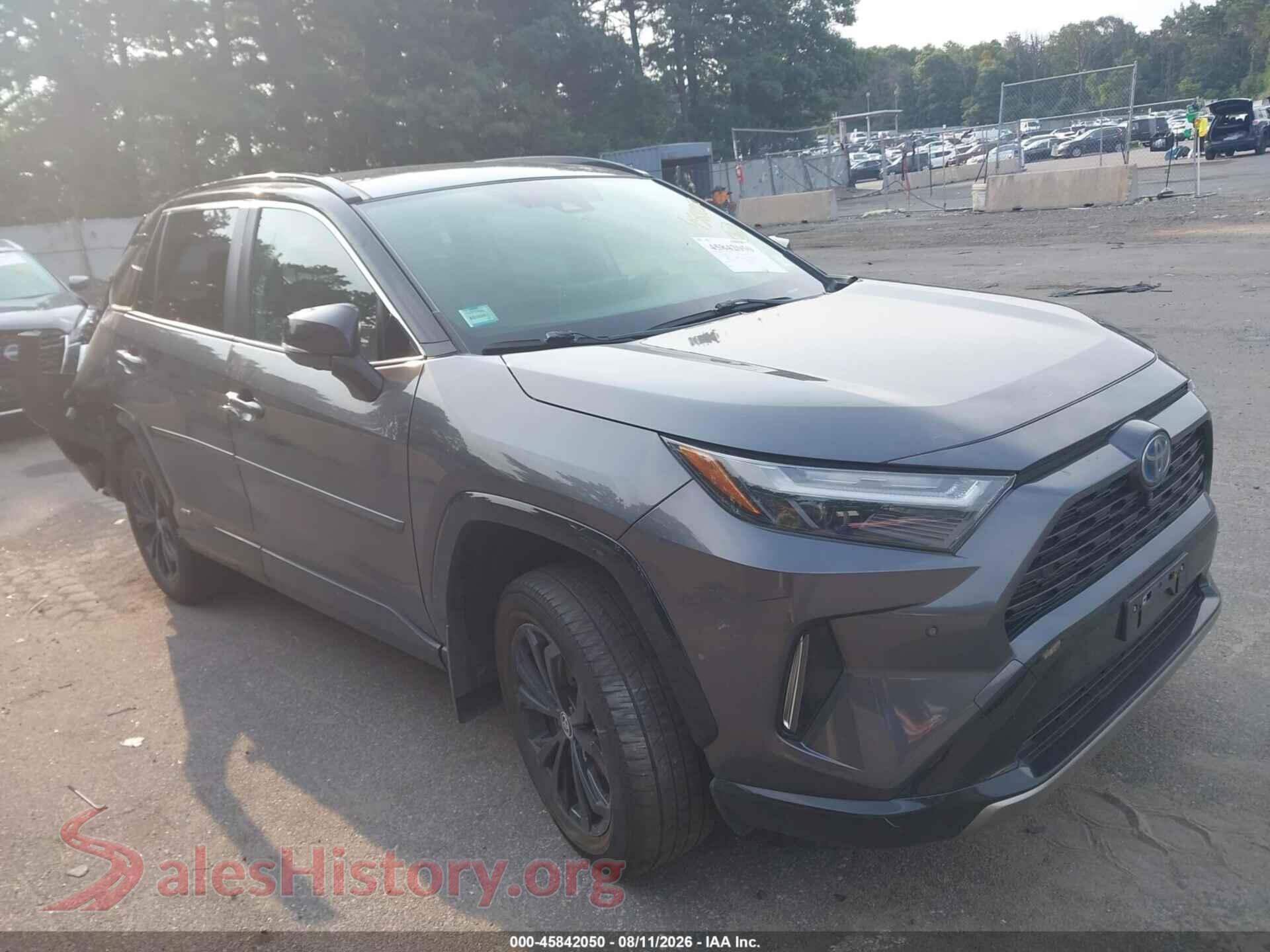 2022 TOYOTA RAV4 HYBRID — VIN JTME6RFV6NJ018404