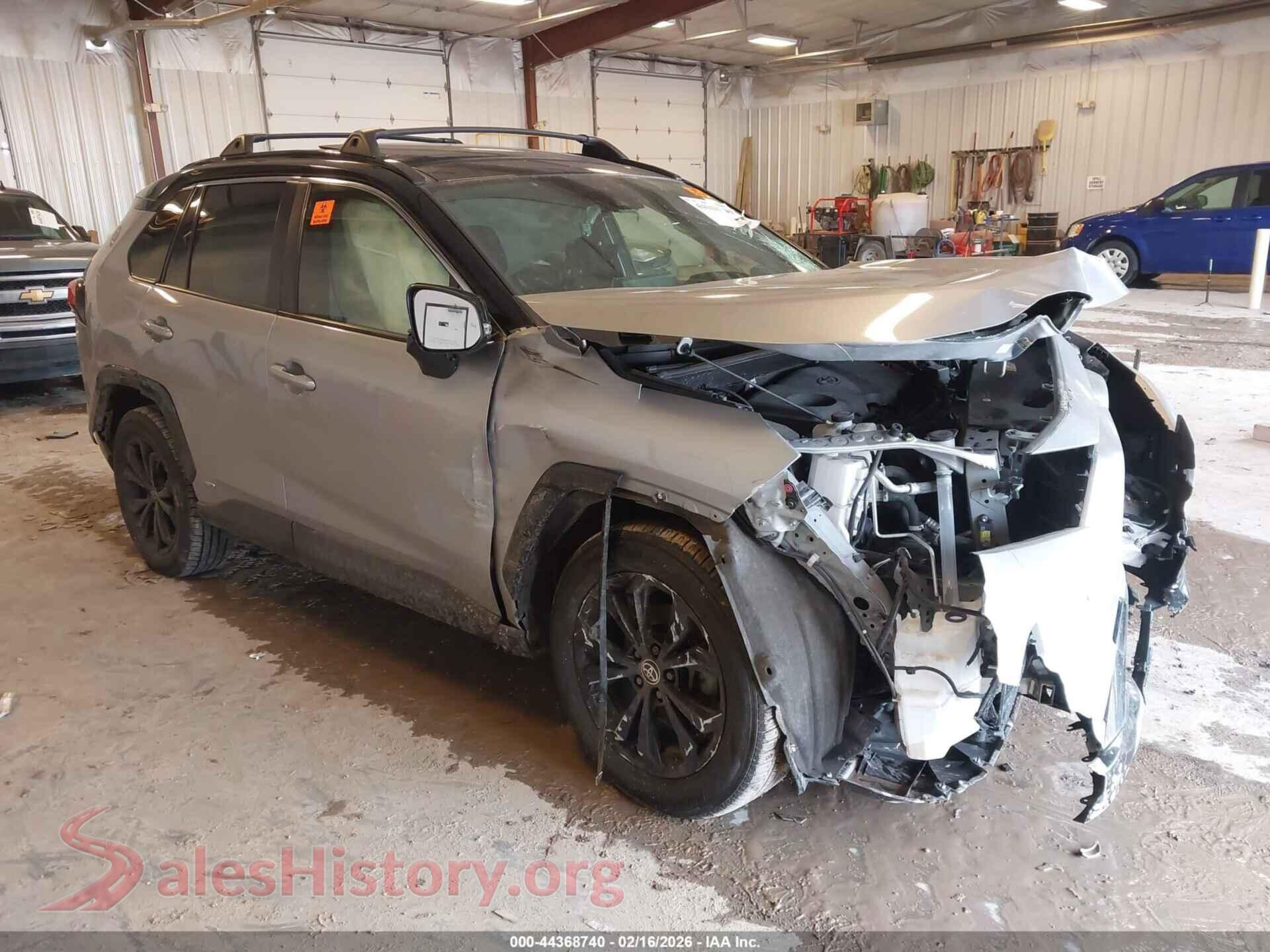 2022 TOYOTA RAV4 HYBRID — VIN JTME6RFVXND521433