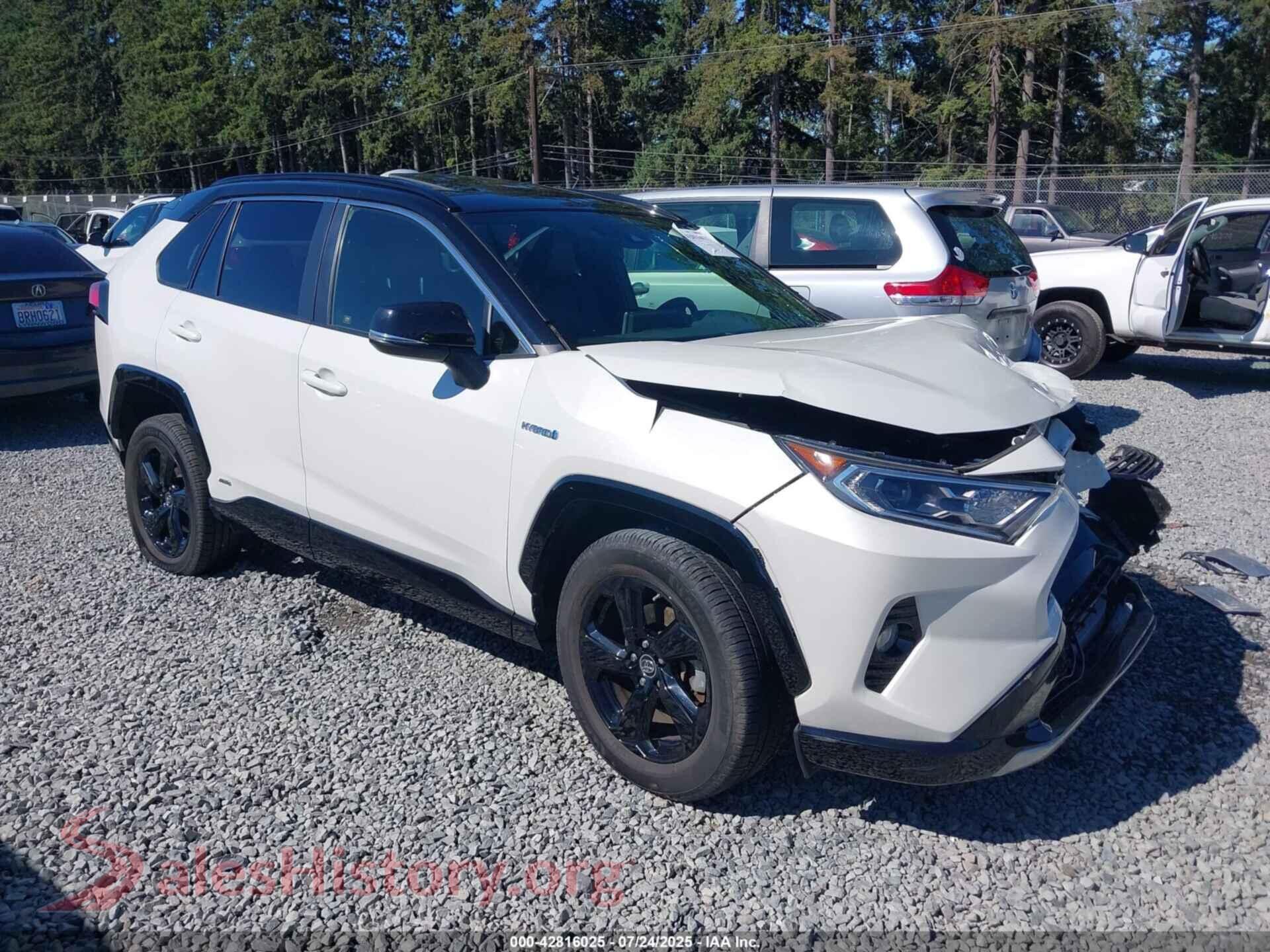 2019 TOYOTA RAV4 HYBRID — VIN JTMEWRFV1KJ009475