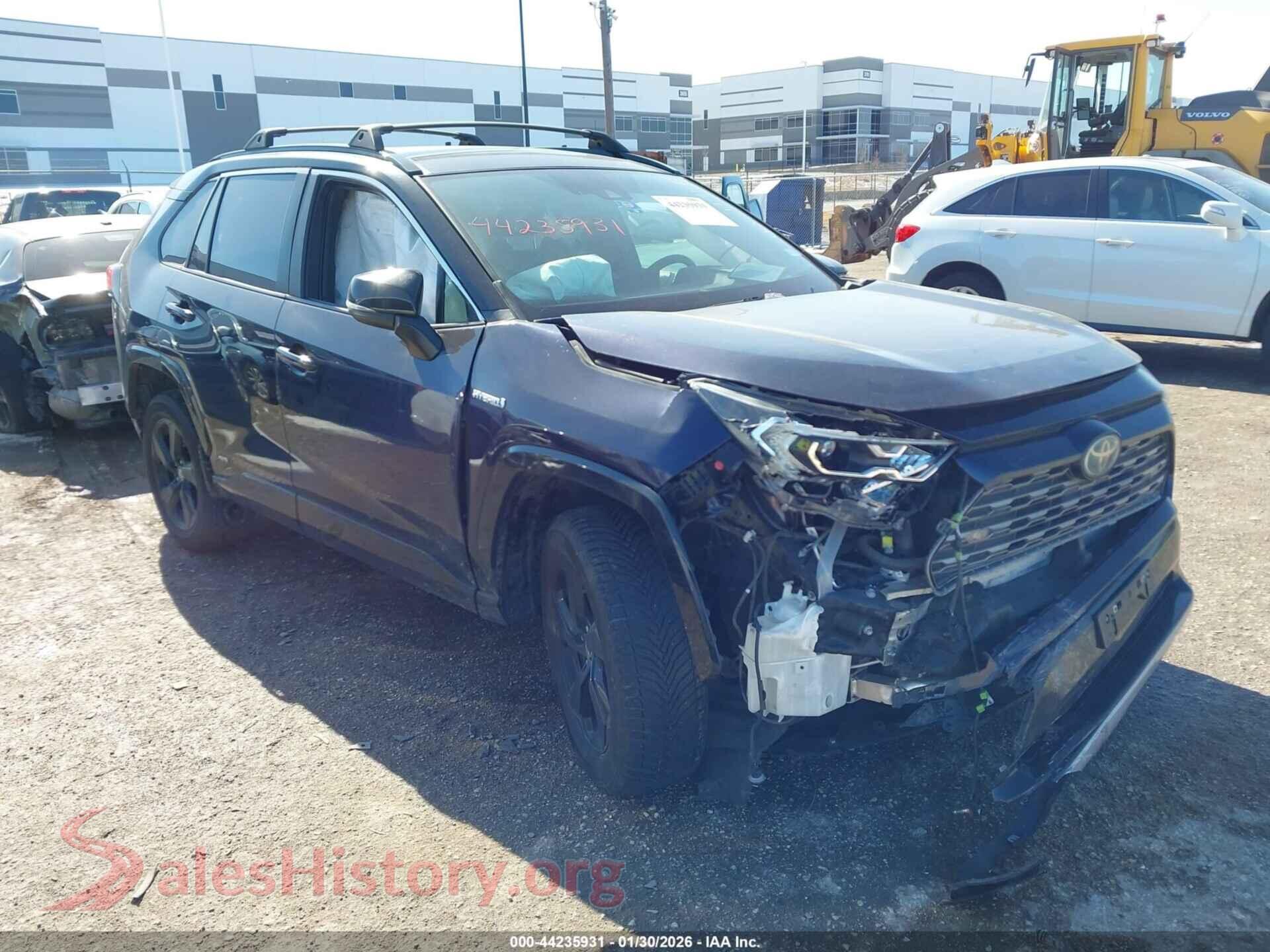 2020 TOYOTA RAV4 HYBRID — VIN JTMEWRFV6LD550621