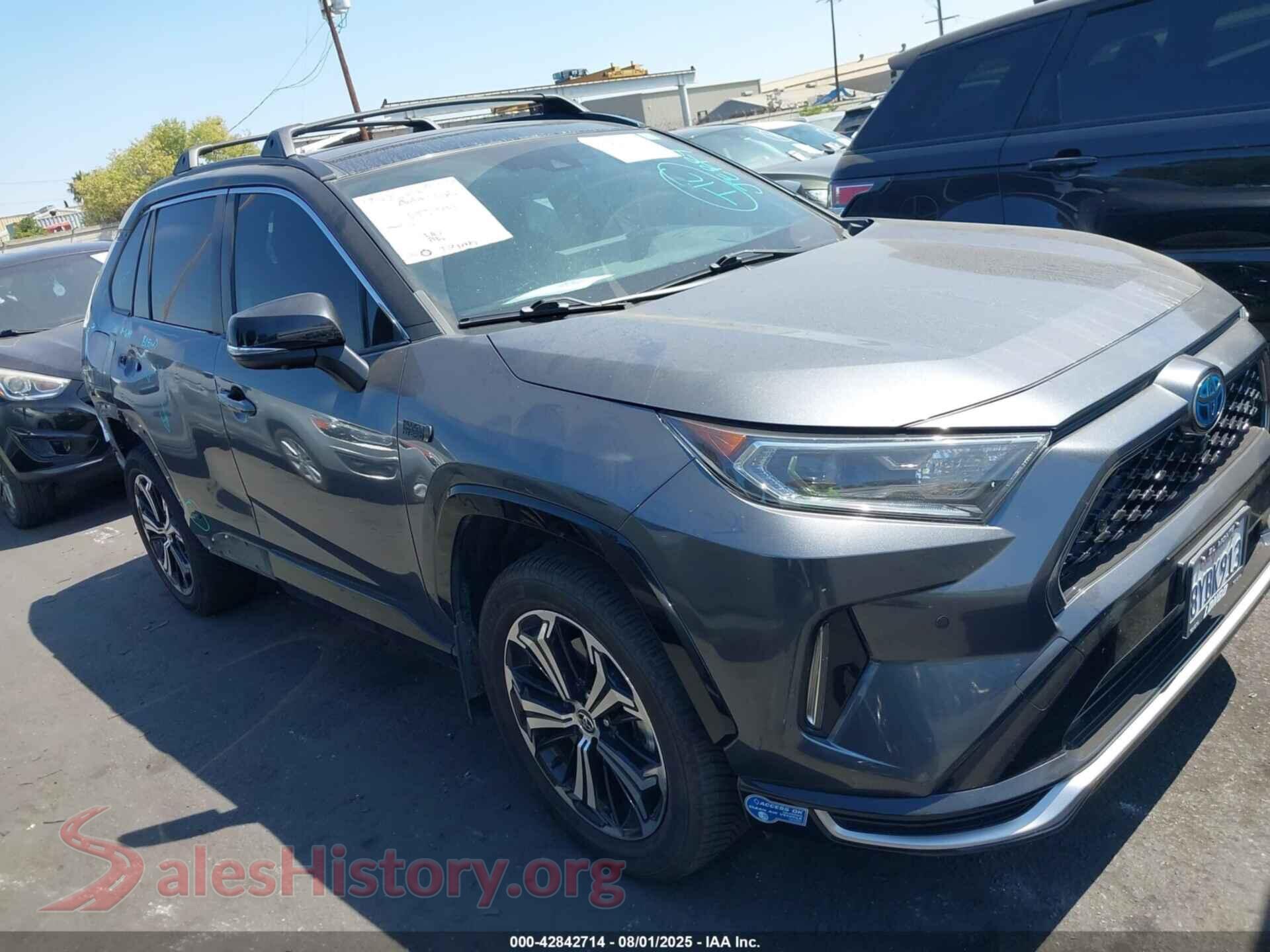2021 TOYOTA RAV4 PRIME — VIN JTMFB3FV1MD054513