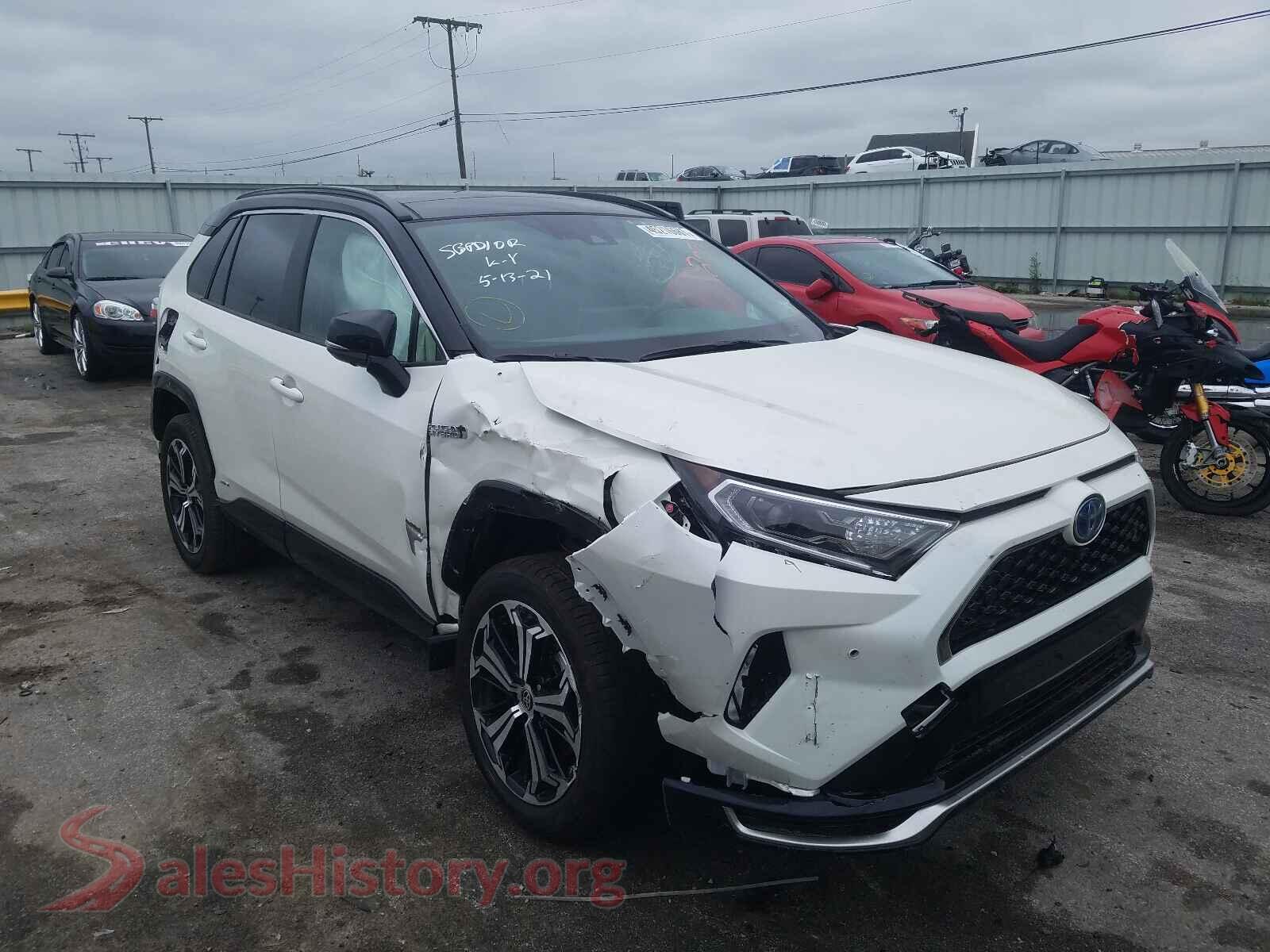 2021 TOYOTA RAV4 — VIN JTMFB3FV5MD012071