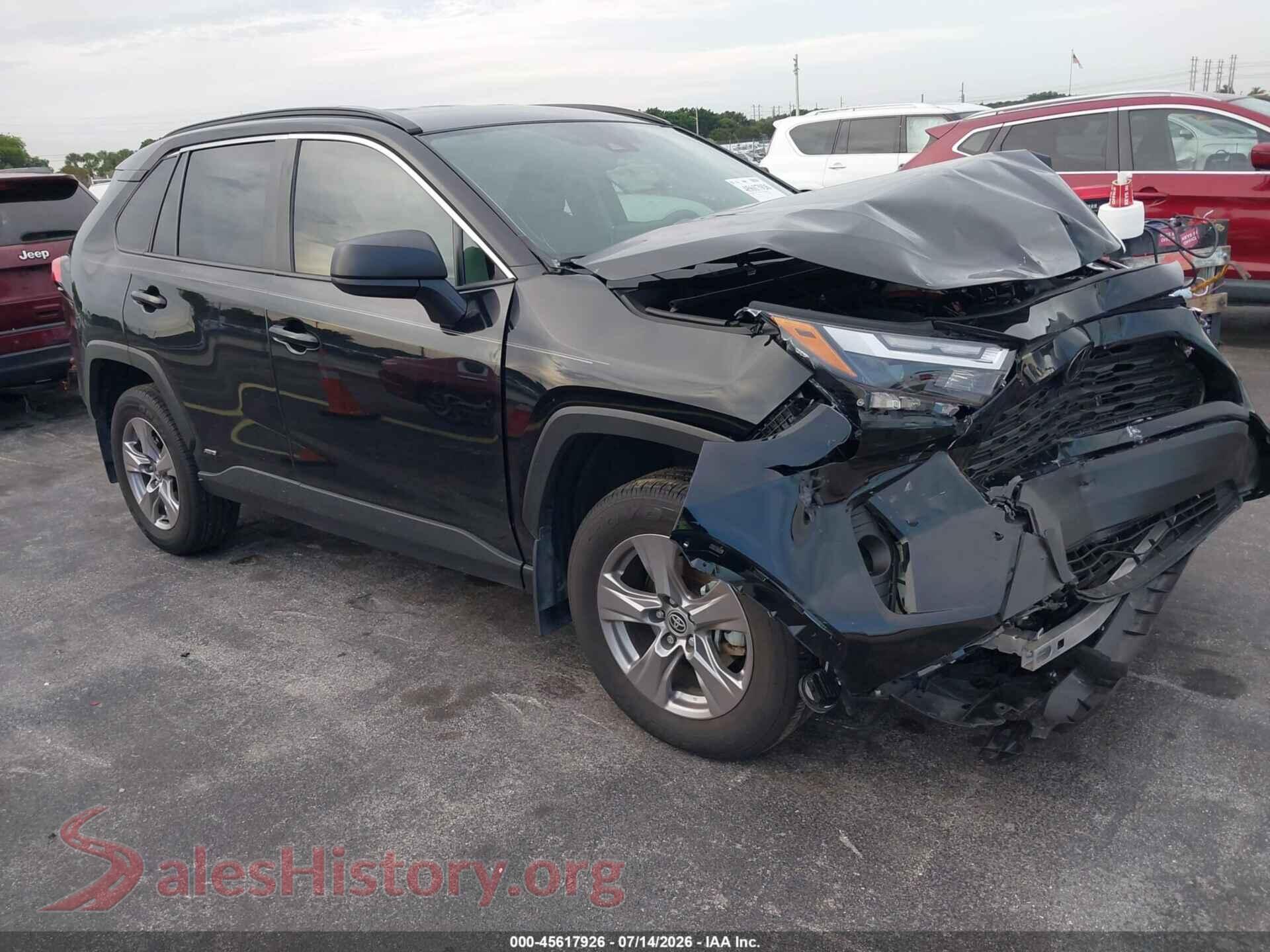 2025 TOYOTA RAV4 HYBRID — VIN JTMLWRFV0SD309692