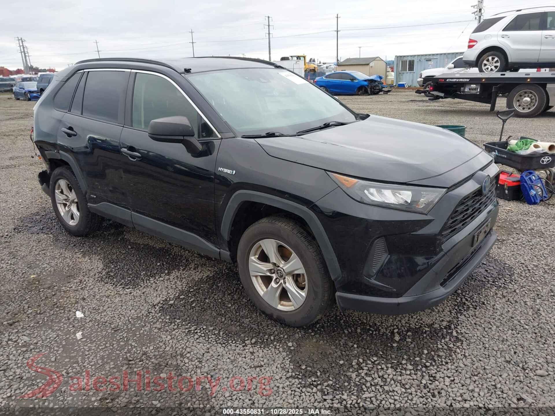 2019 TOYOTA RAV4 HYBRID — VIN JTMLWRFV4KD014935
