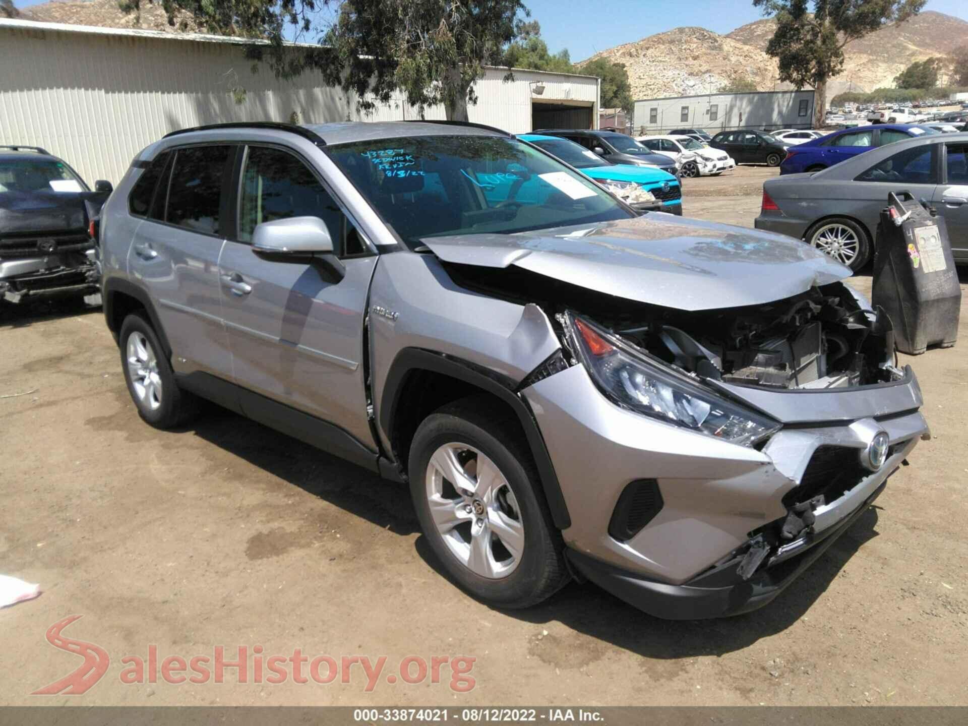 2020 TOYOTA RAV4 — VIN JTMM6RFV0LD002545