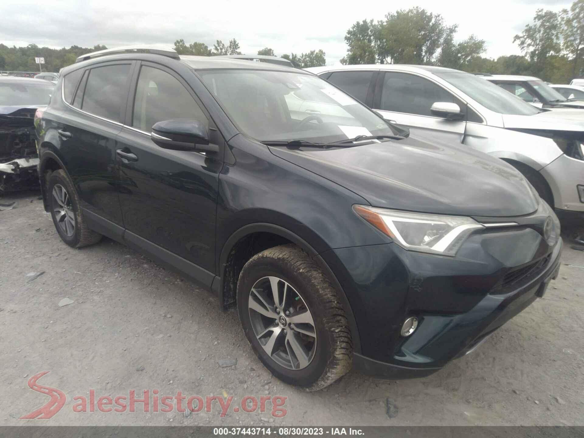 2017 TOYOTA RAV4 — VIN JTMRFREV6HJ116050