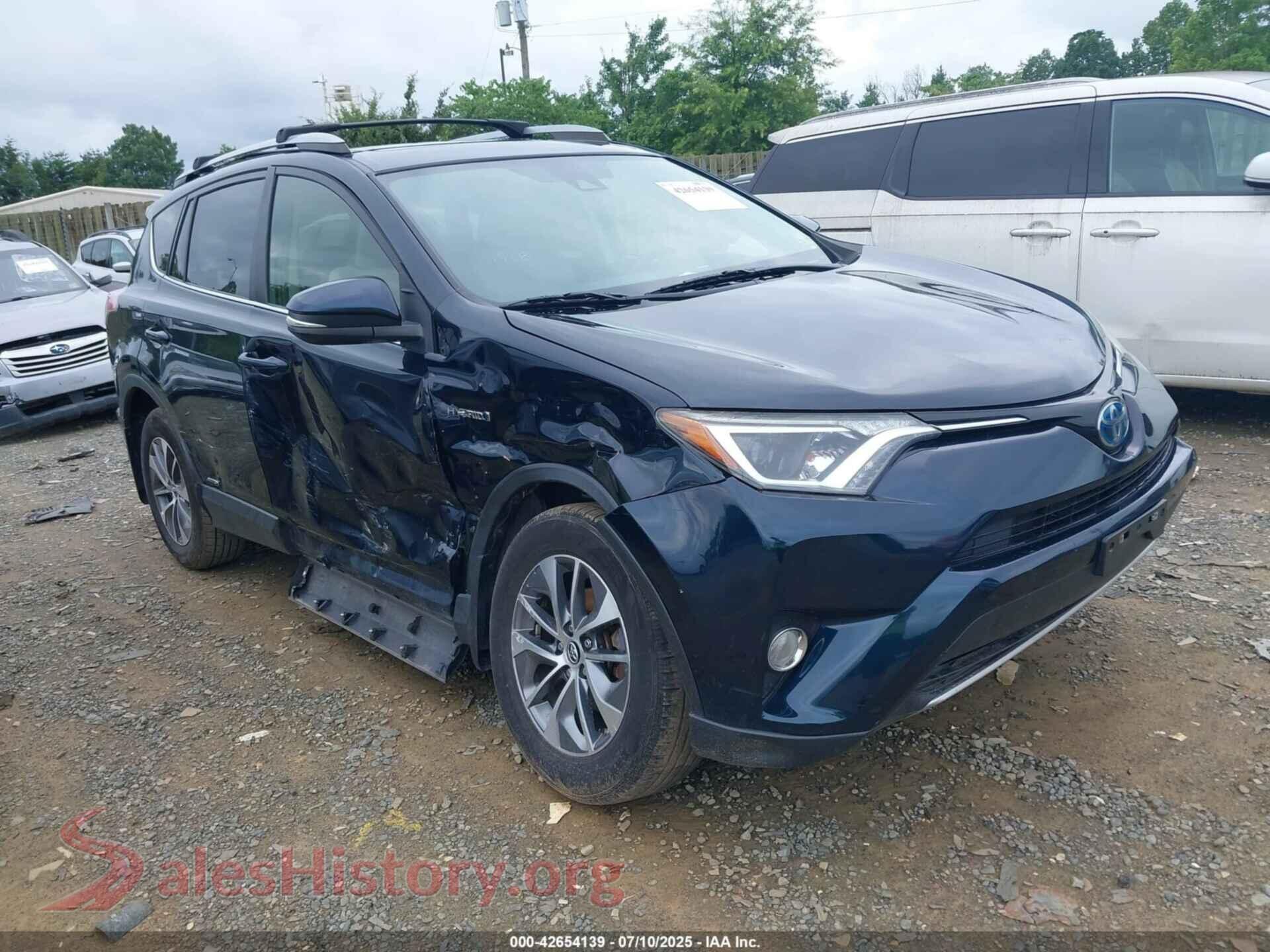 2018 TOYOTA RAV4 HYBRID — VIN JTMRJREV0JD181625