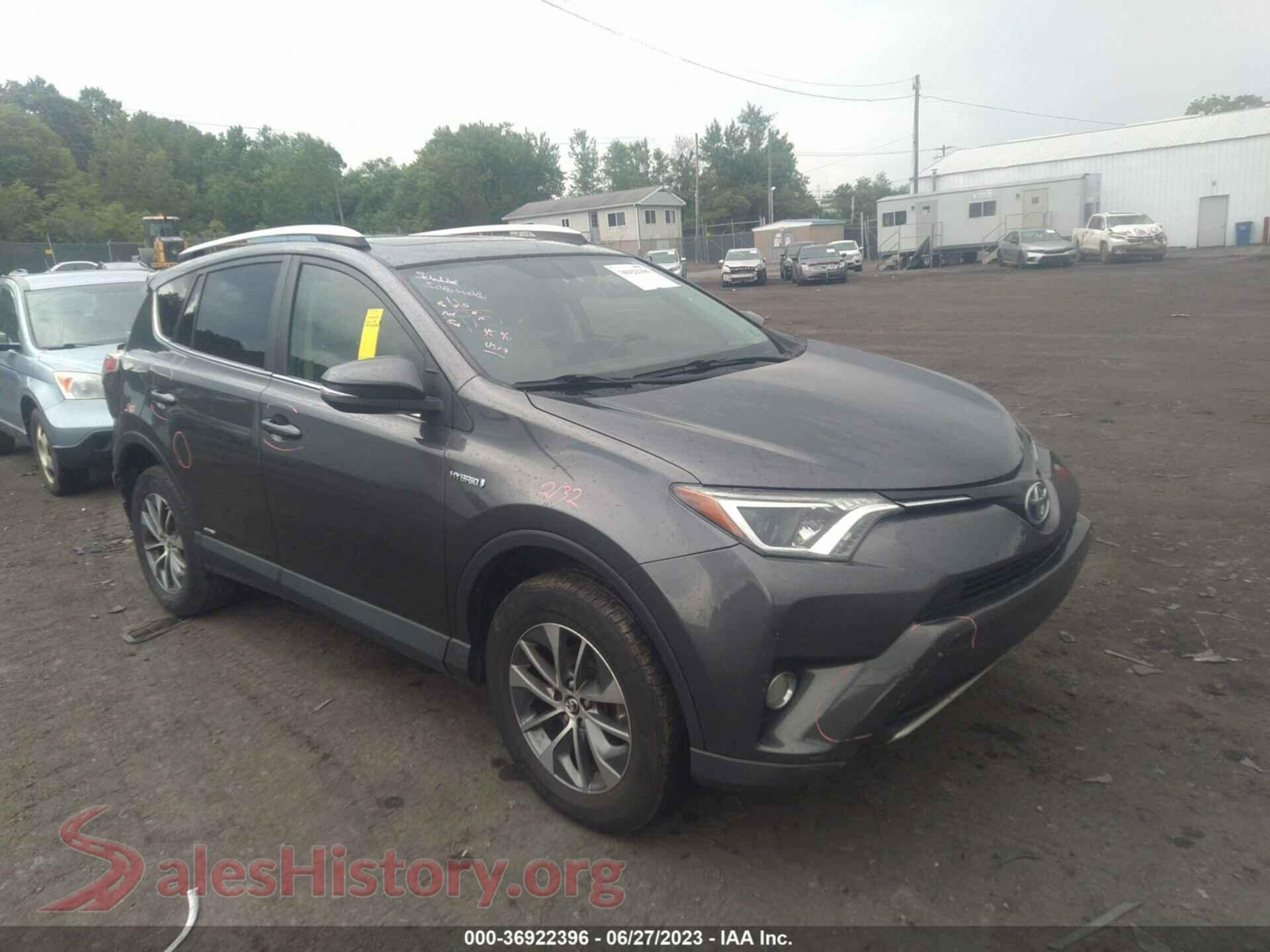 2016 TOYOTA RAV4 HYBRID — VIN JTMRJREV4GD049976