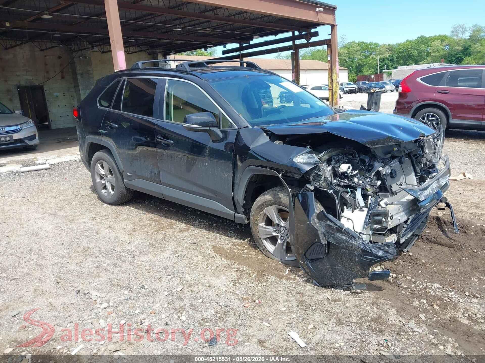 2023 TOYOTA RAV4 HYBRID — VIN JTMRWRFV1PD179584