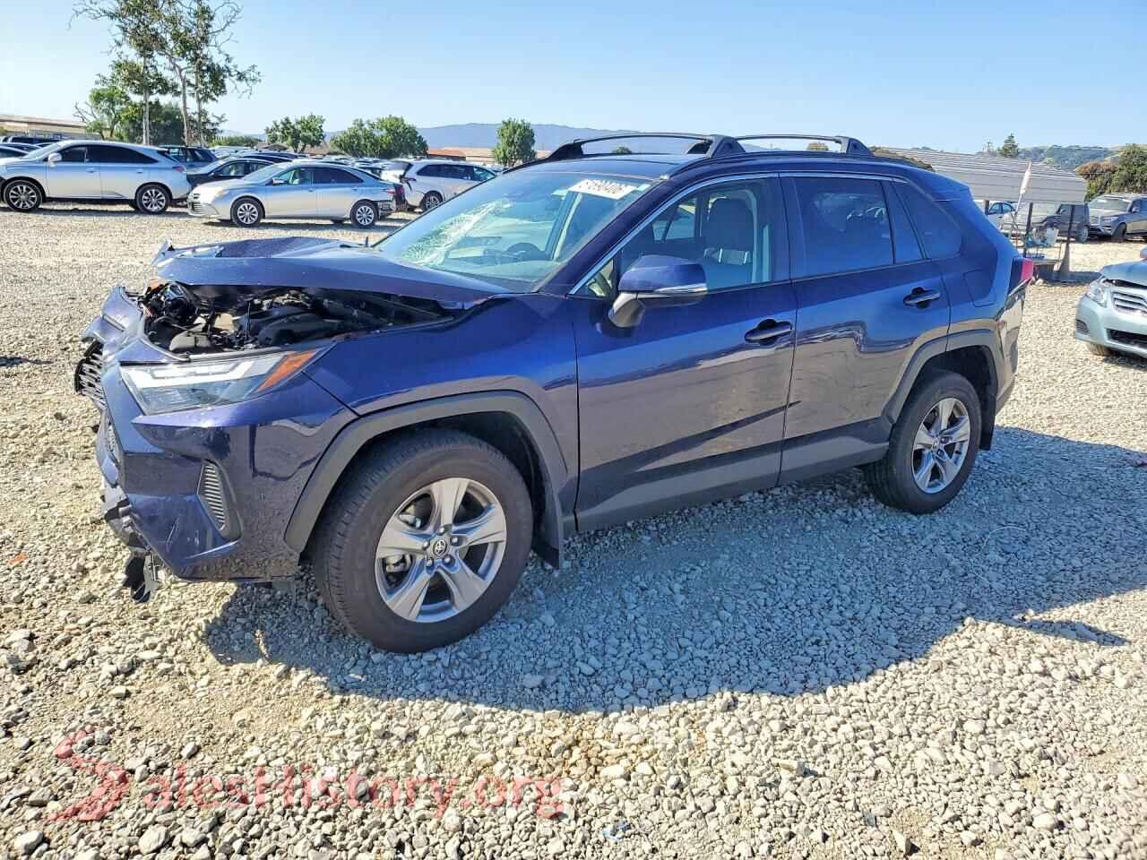 2025 TOYOTA RAV4 — VIN JTMRWRFV4SJ075861