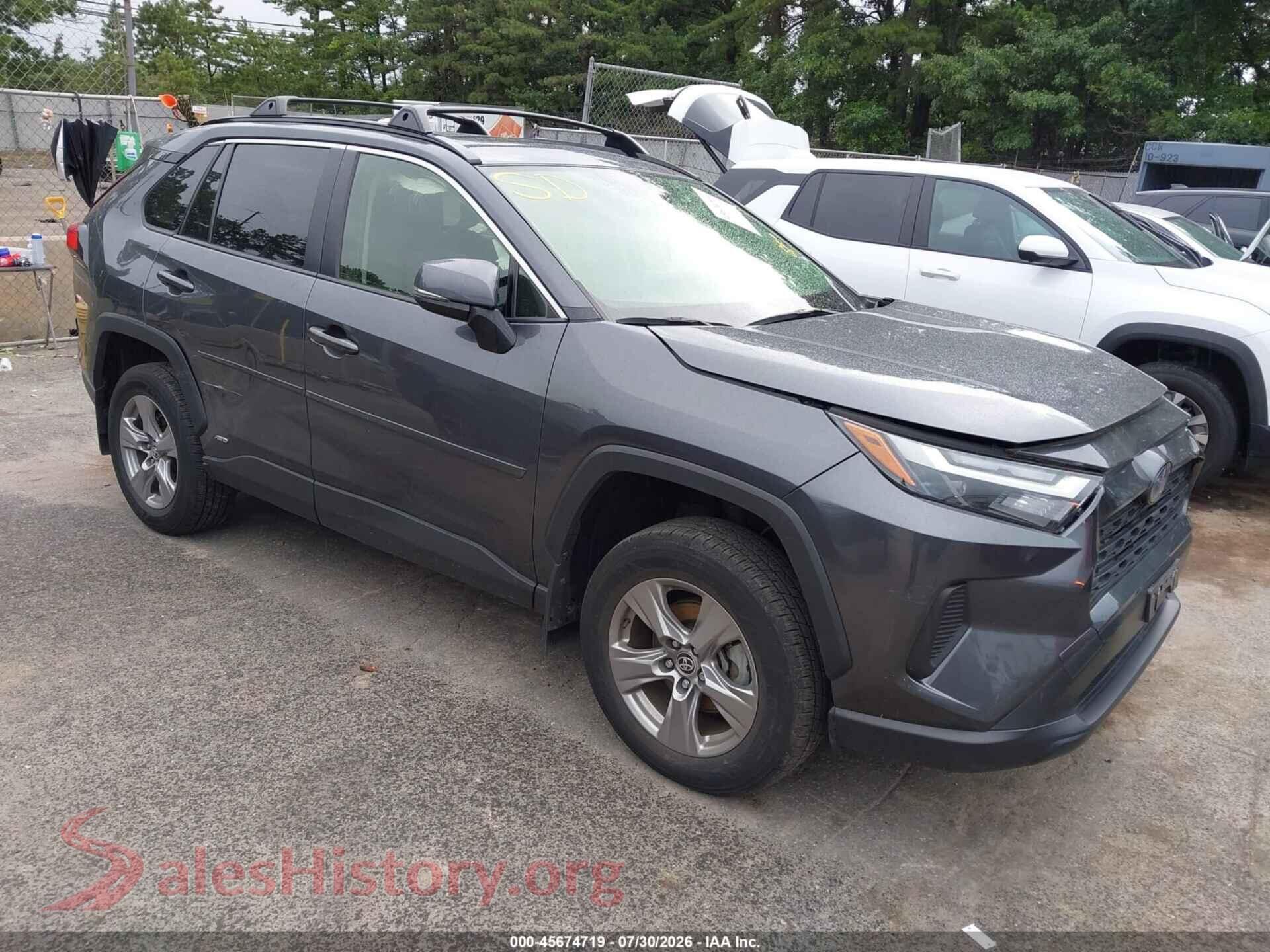 2023 TOYOTA RAV4 HYBRID — VIN JTMRWRFV6PD181718