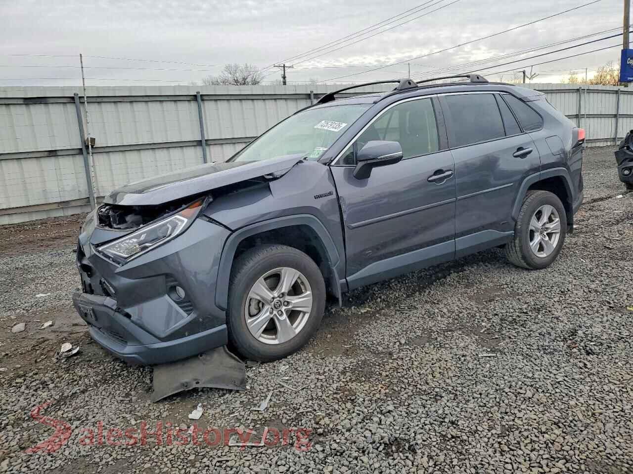 2021 TOYOTA RAV4 — VIN JTMRWRFV8MD127624