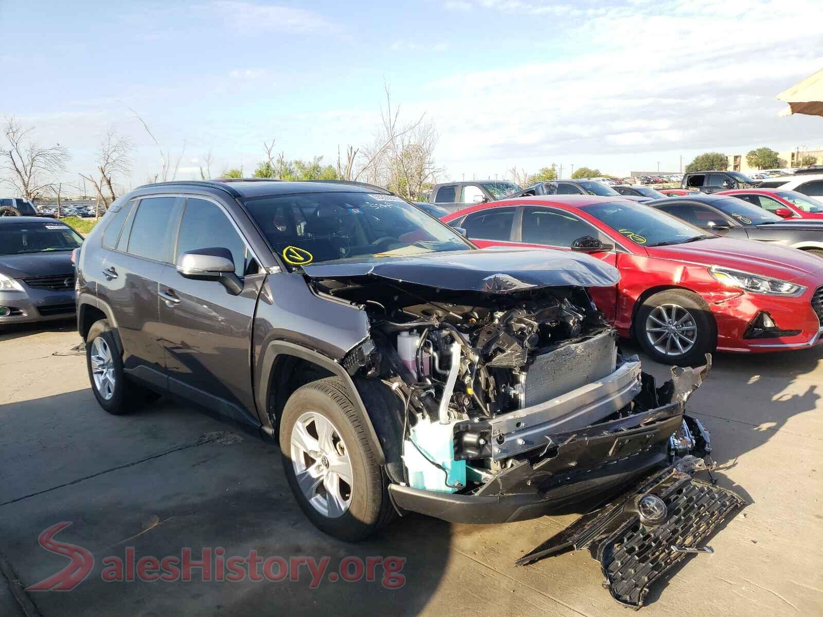 2020 TOYOTA RAV4 — VIN JTMW1RFV2LJ019002