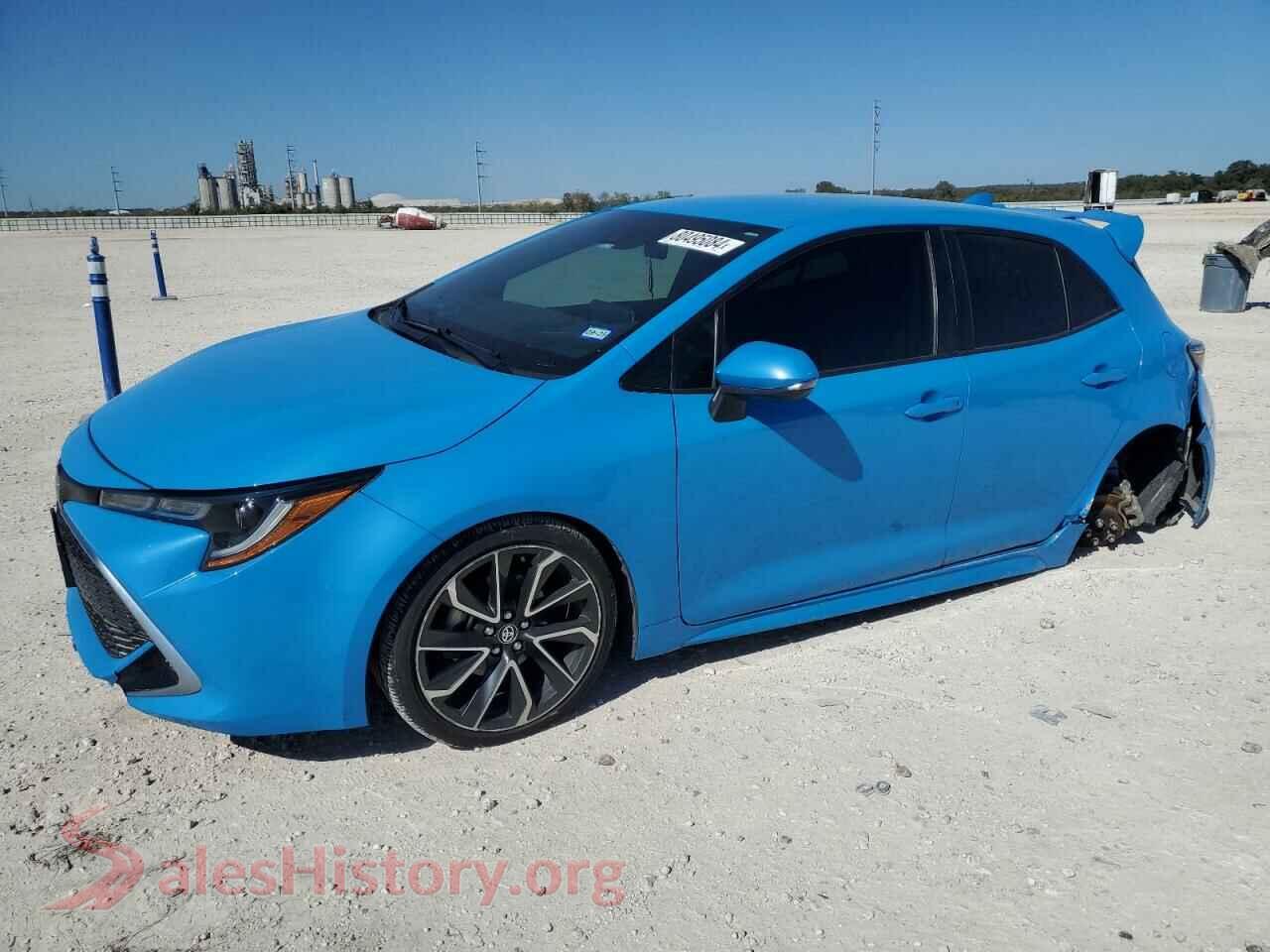 2020 TOYOTA COROLLA — VIN JTNA4RBE9L3096800