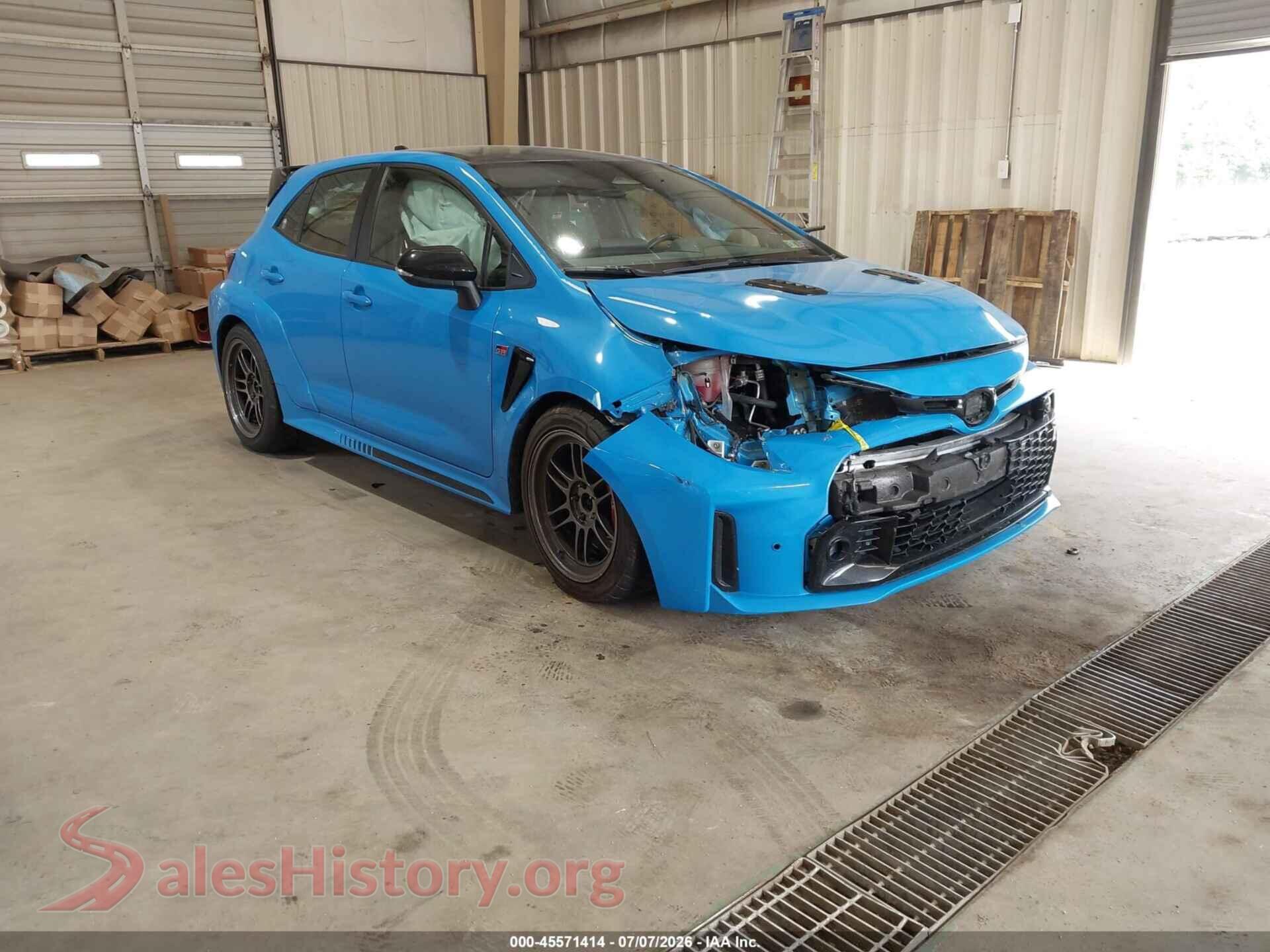 2024 TOYOTA GR COROLLA — VIN JTNABAAE0RA009489