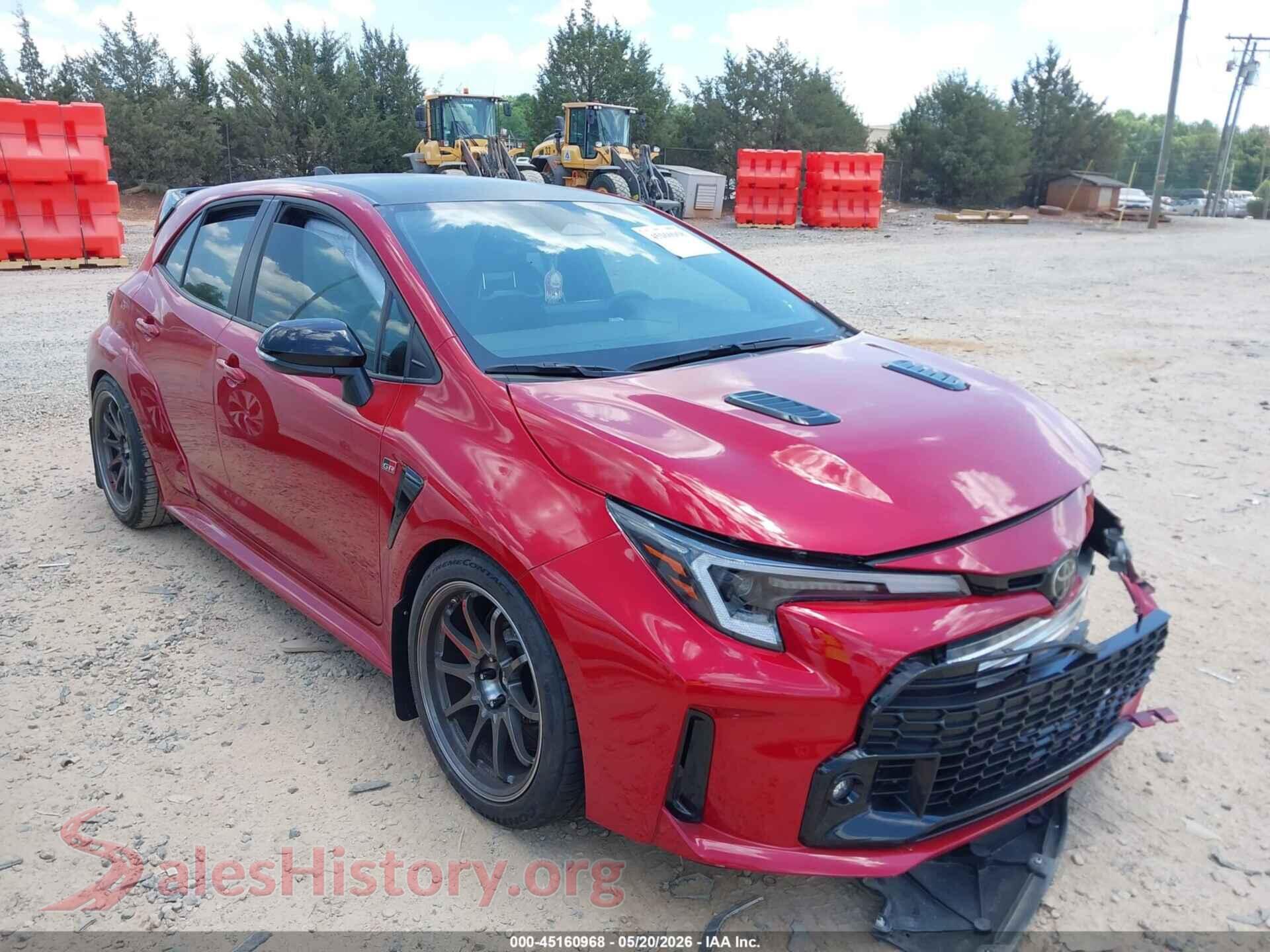 2023 TOYOTA GR COROLLA — VIN JTNABAAE8PA006322