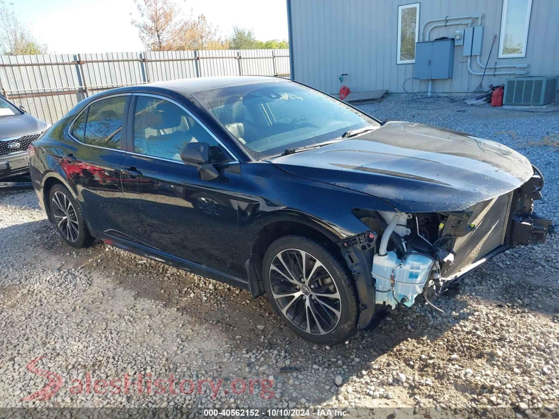 2018 TOYOTA CAMRY — VIN JTNB11HK3J3070444