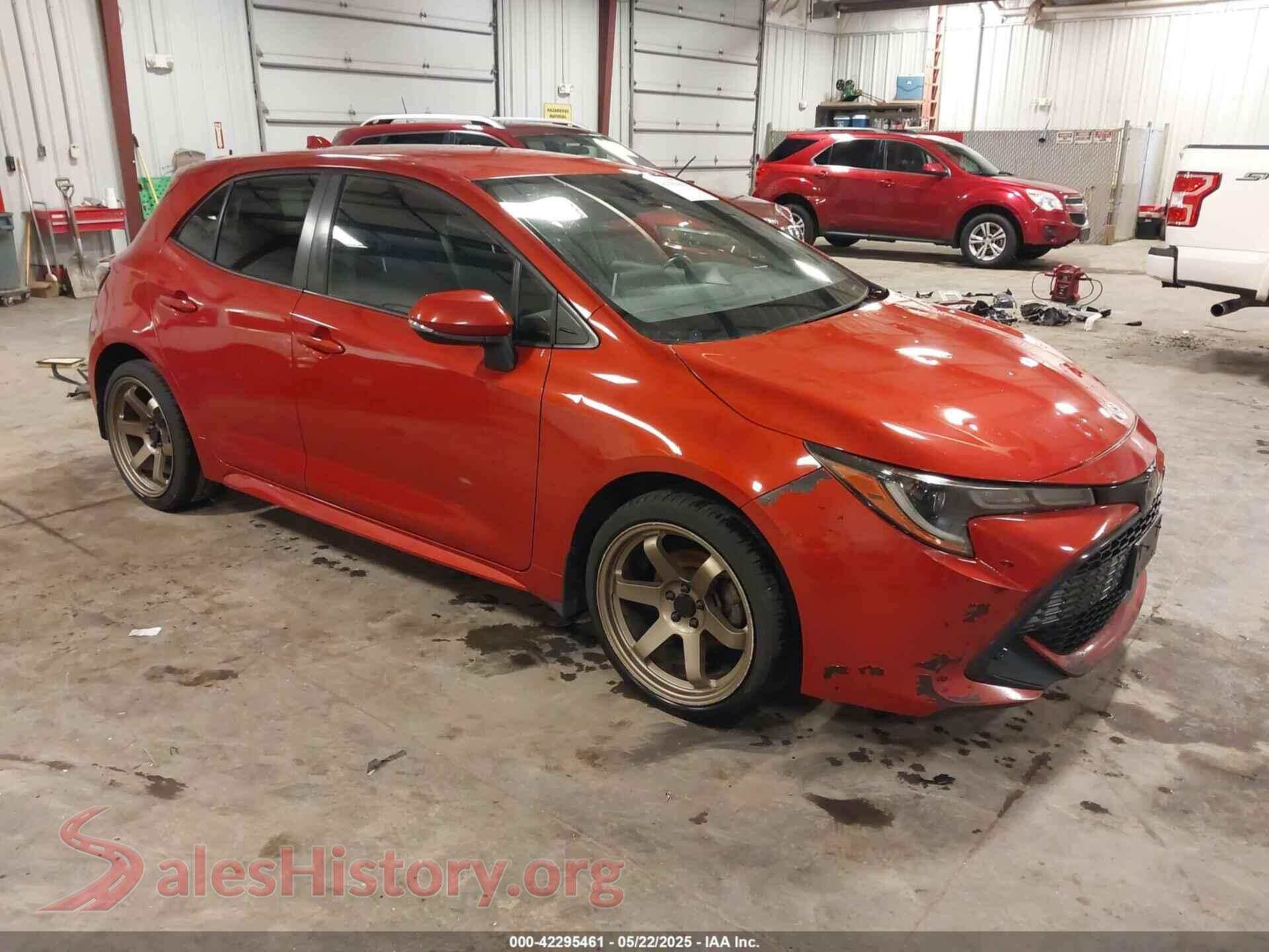 2020 TOYOTA COROLLA — VIN JTNB4RBE5L3079173