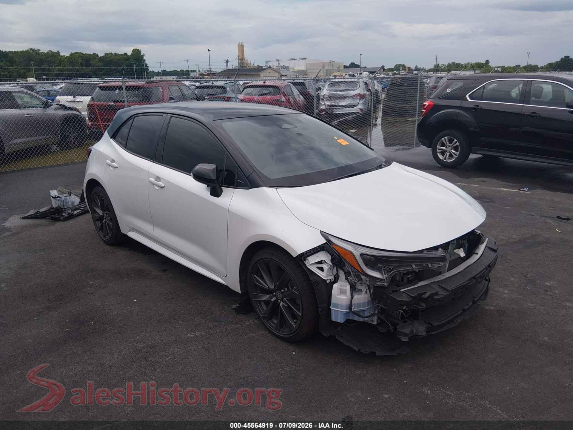 2024 TOYOTA COROLLA — VIN JTNC4MBE9R3221587