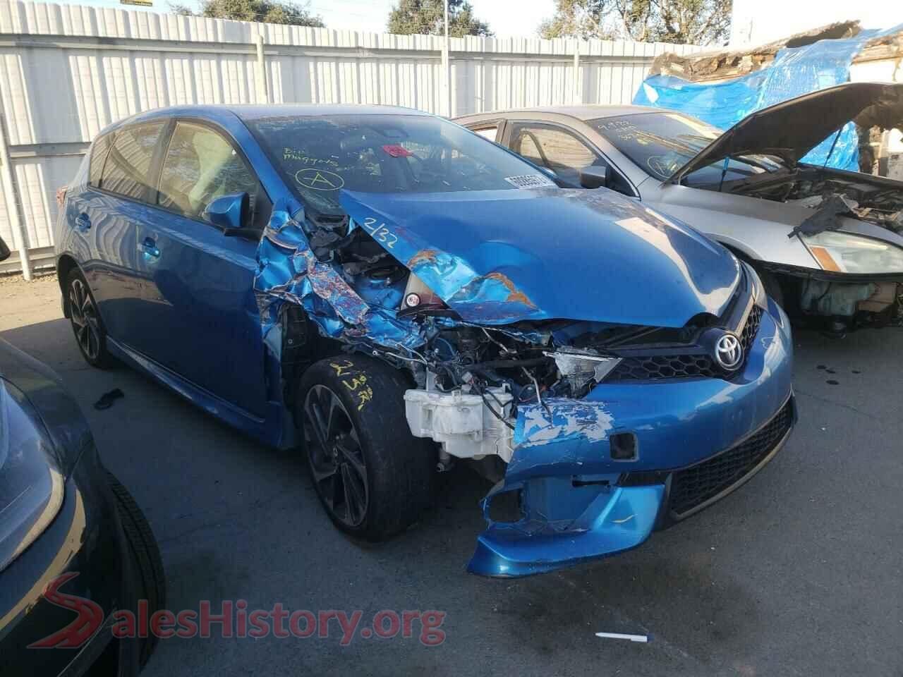 2017 TOYOTA COROLLA — VIN JTNKARJE4HJ551845