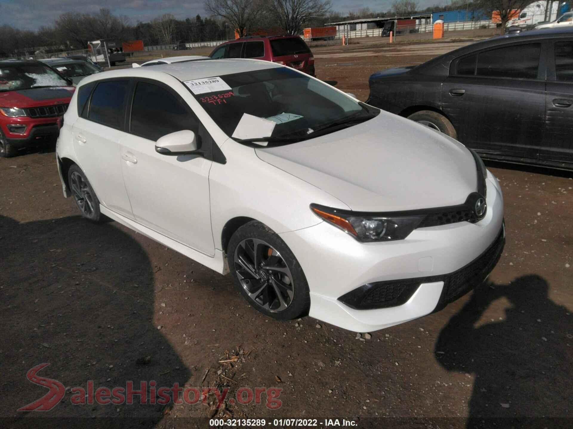 2016 SCION IM — VIN JTNKARJE9GJ510769