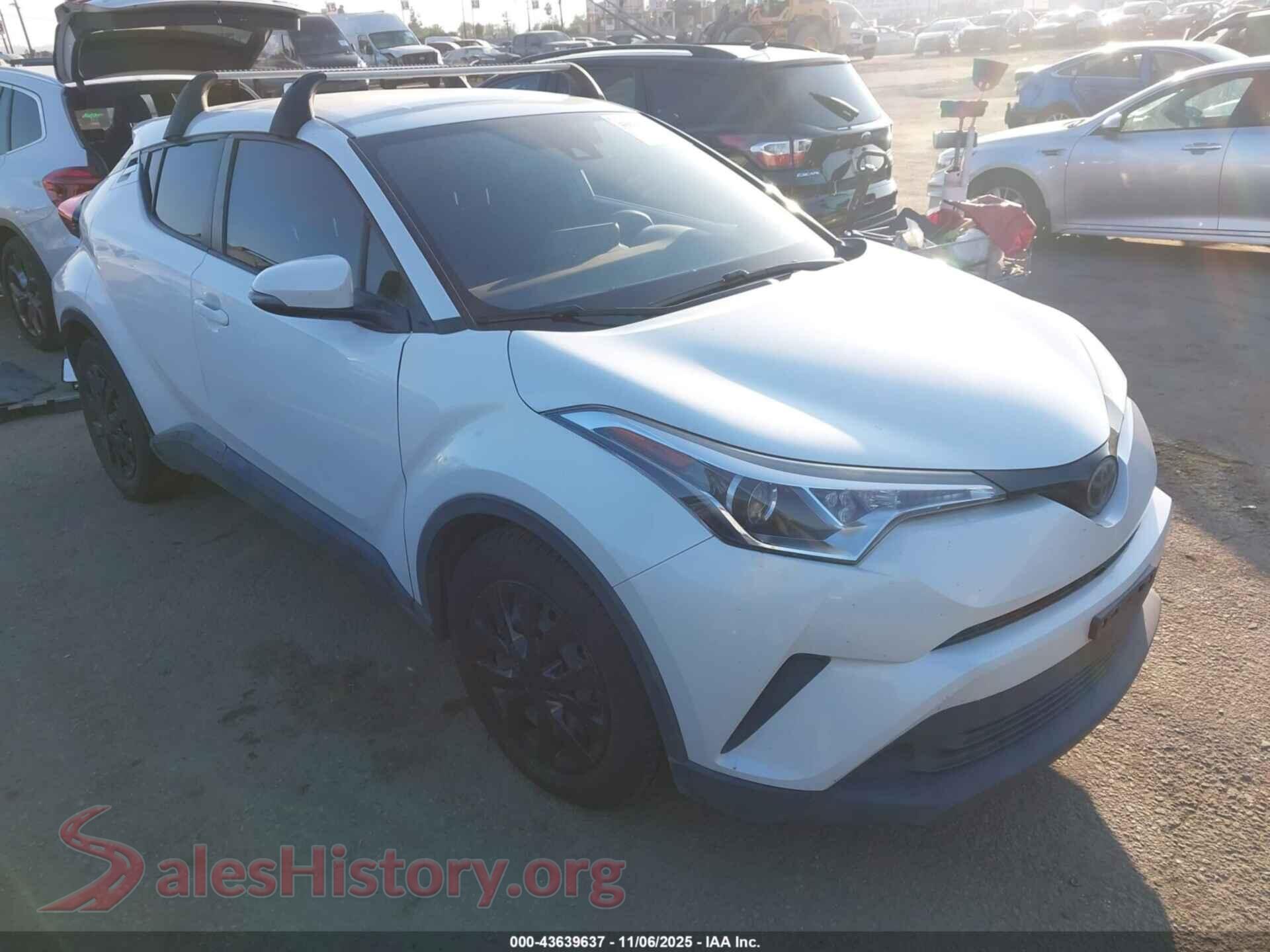 2019 TOYOTA C-HR — VIN JTNKHMBX1K1023833