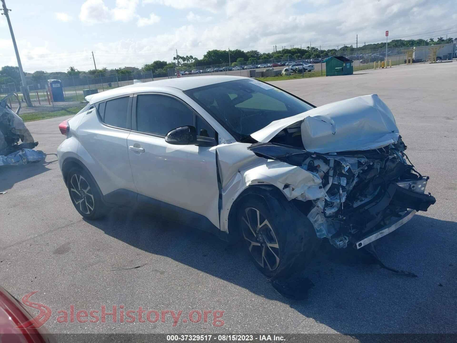 2018 TOYOTA C-HR — VIN JTNKHMBX2J1004609