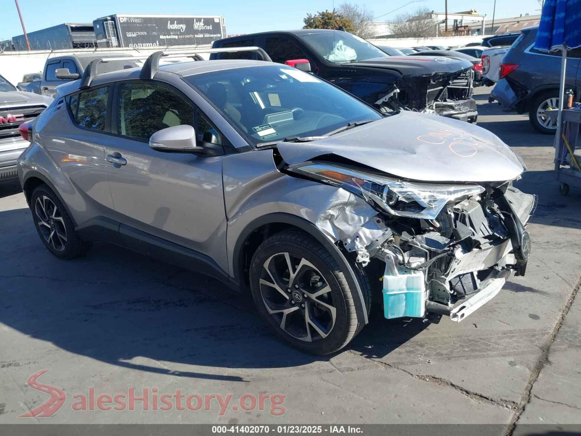 2019 TOYOTA C-HR — VIN JTNKHMBX3K1053884