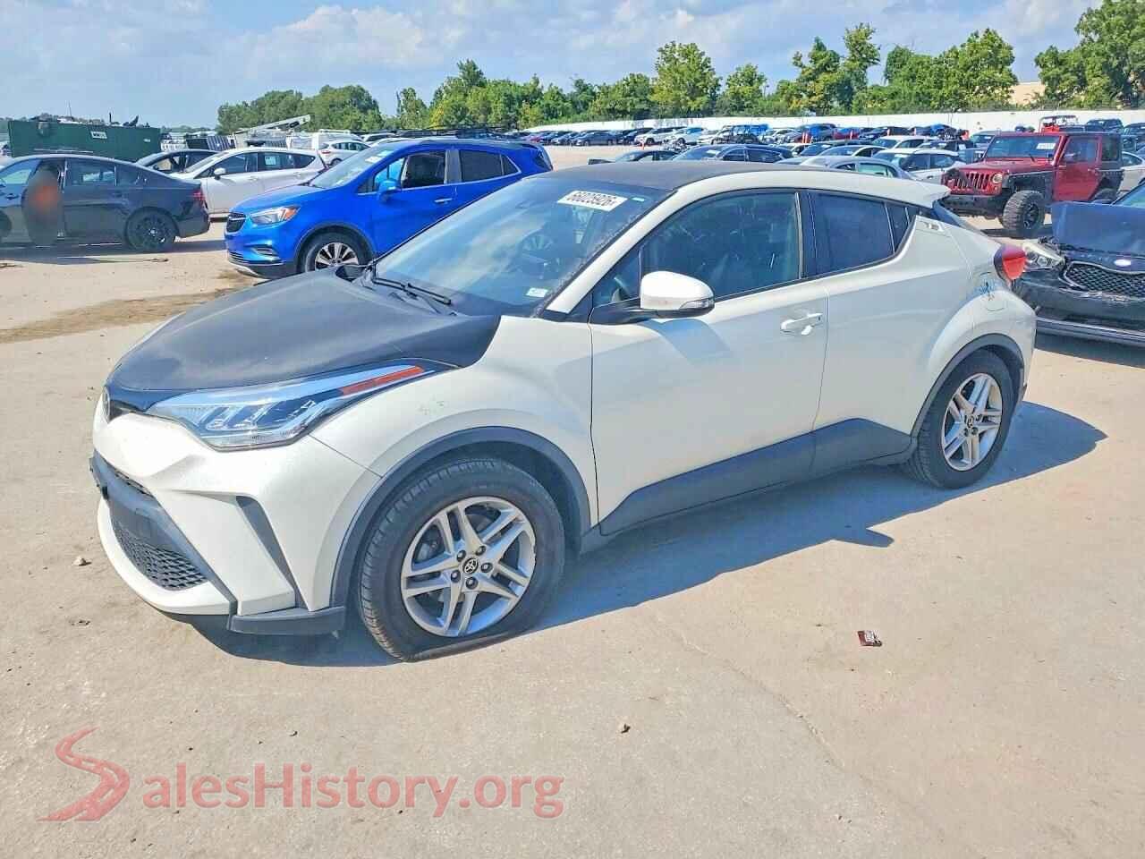 2021 TOYOTA C-HR — VIN JTNKHMBX3M1114170