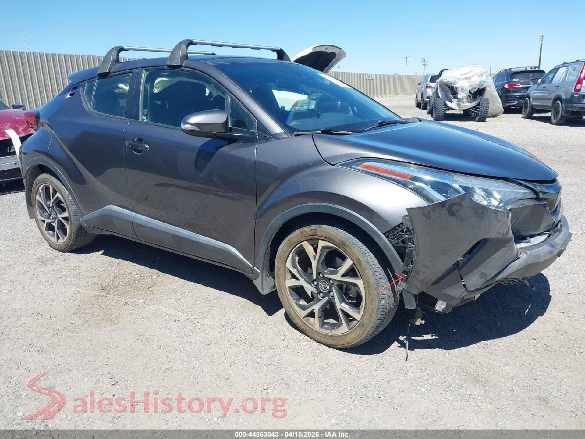 2021 TOYOTA C-HR — VIN JTNKHMBX3M1122110