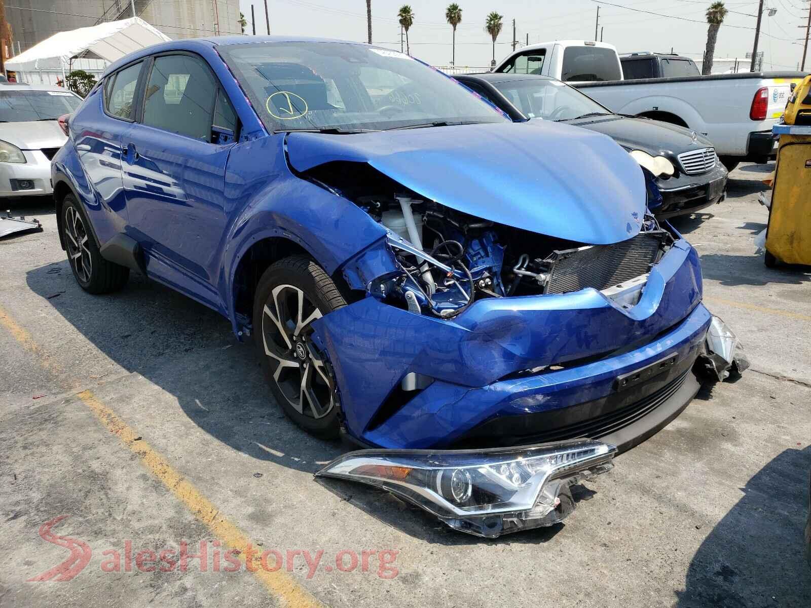 2018 TOYOTA C-HR — VIN JTNKHMBX4J1008628