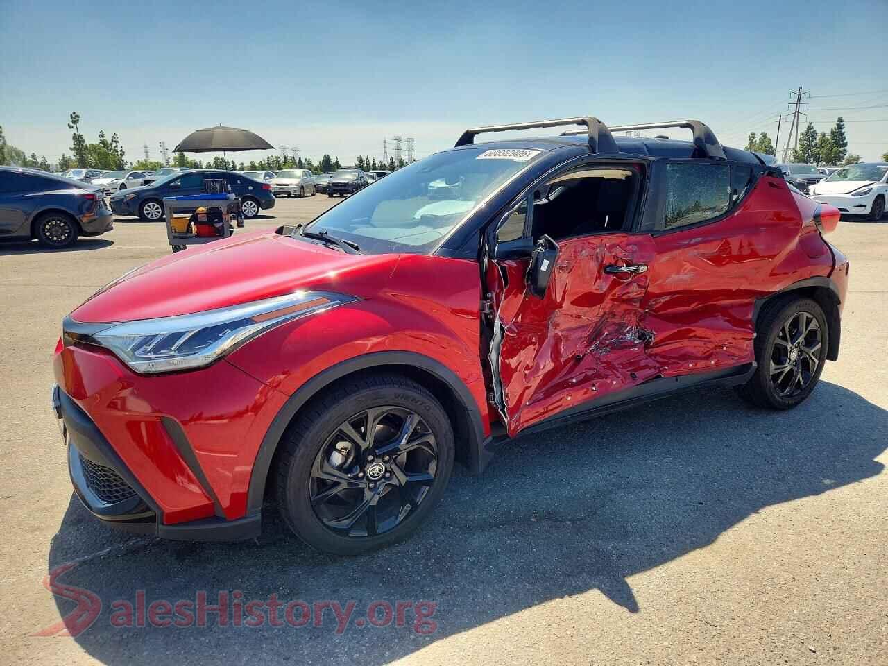 2021 TOYOTA C-HR — VIN JTNKHMBX4M1116526