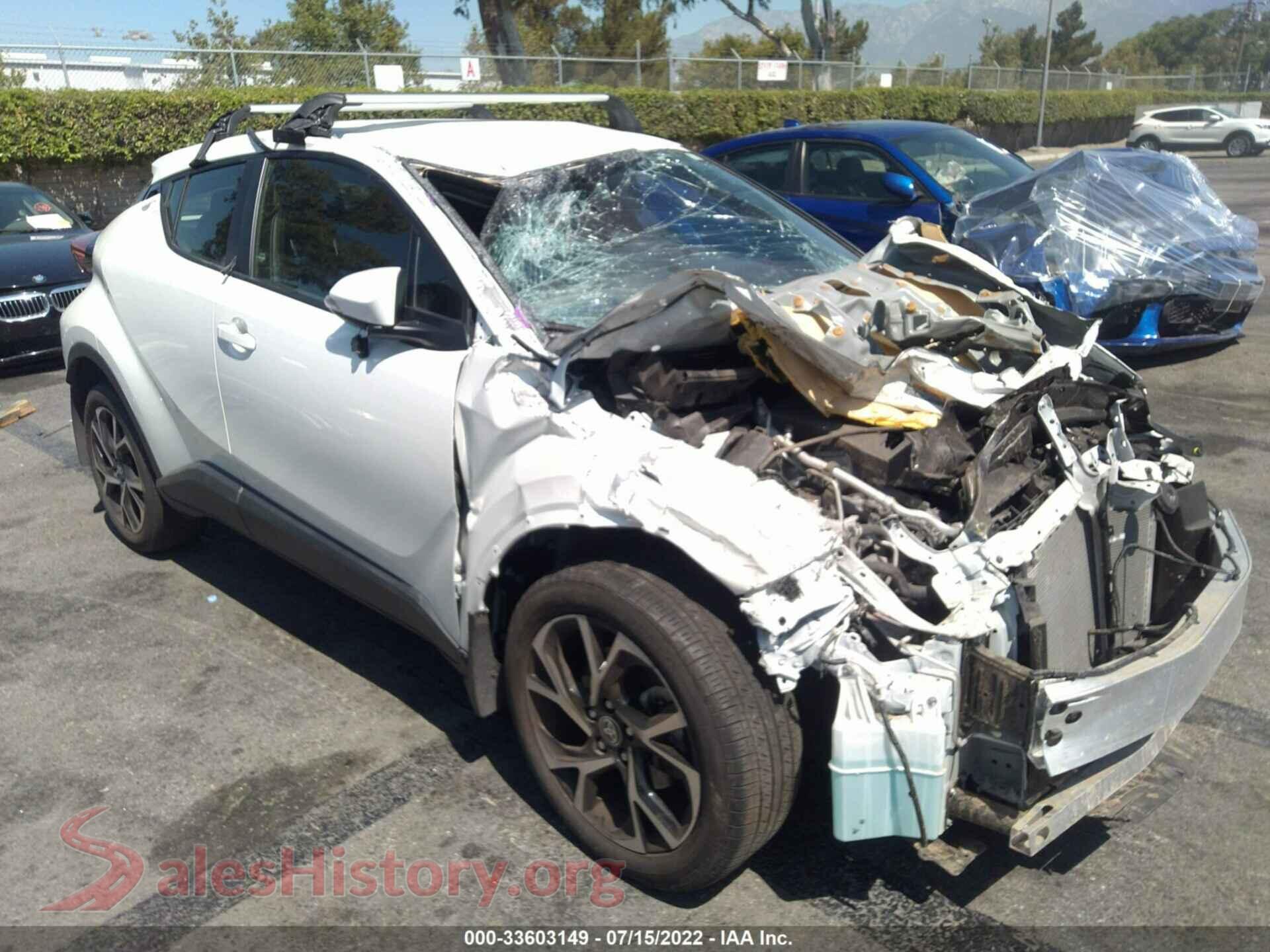 2021 TOYOTA C-HR — VIN JTNKHMBX5M1118253