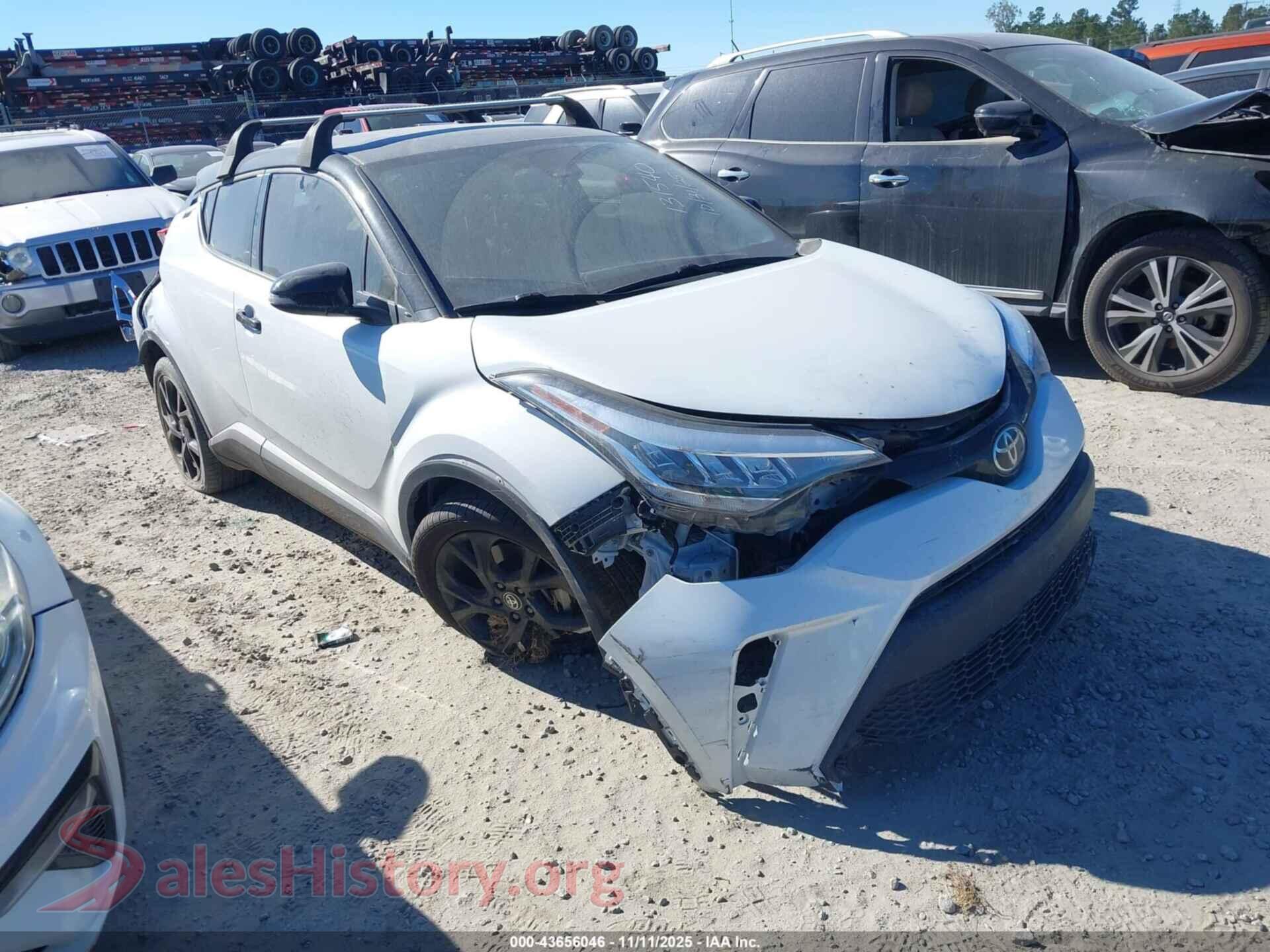 2022 TOYOTA C-HR — VIN JTNKHMBX5N1131540