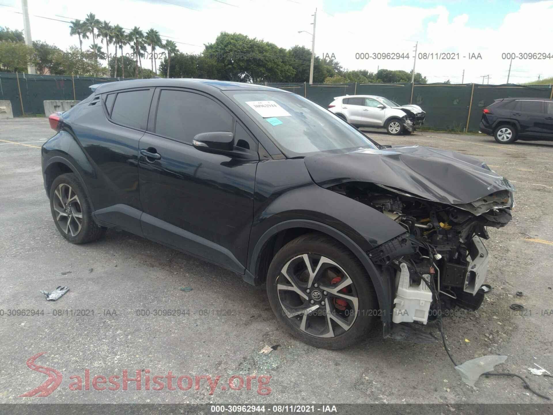 2018 TOYOTA C-HR — VIN JTNKHMBX6J1004628