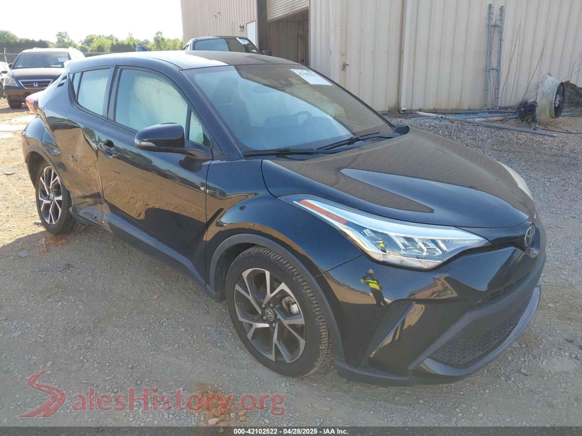 2020 TOYOTA C-HR — VIN JTNKHMBX6L1085990