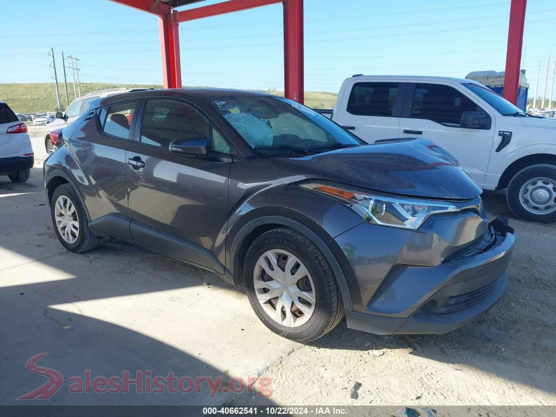 2019 TOYOTA C-HR — VIN JTNKHMBX7K1034853