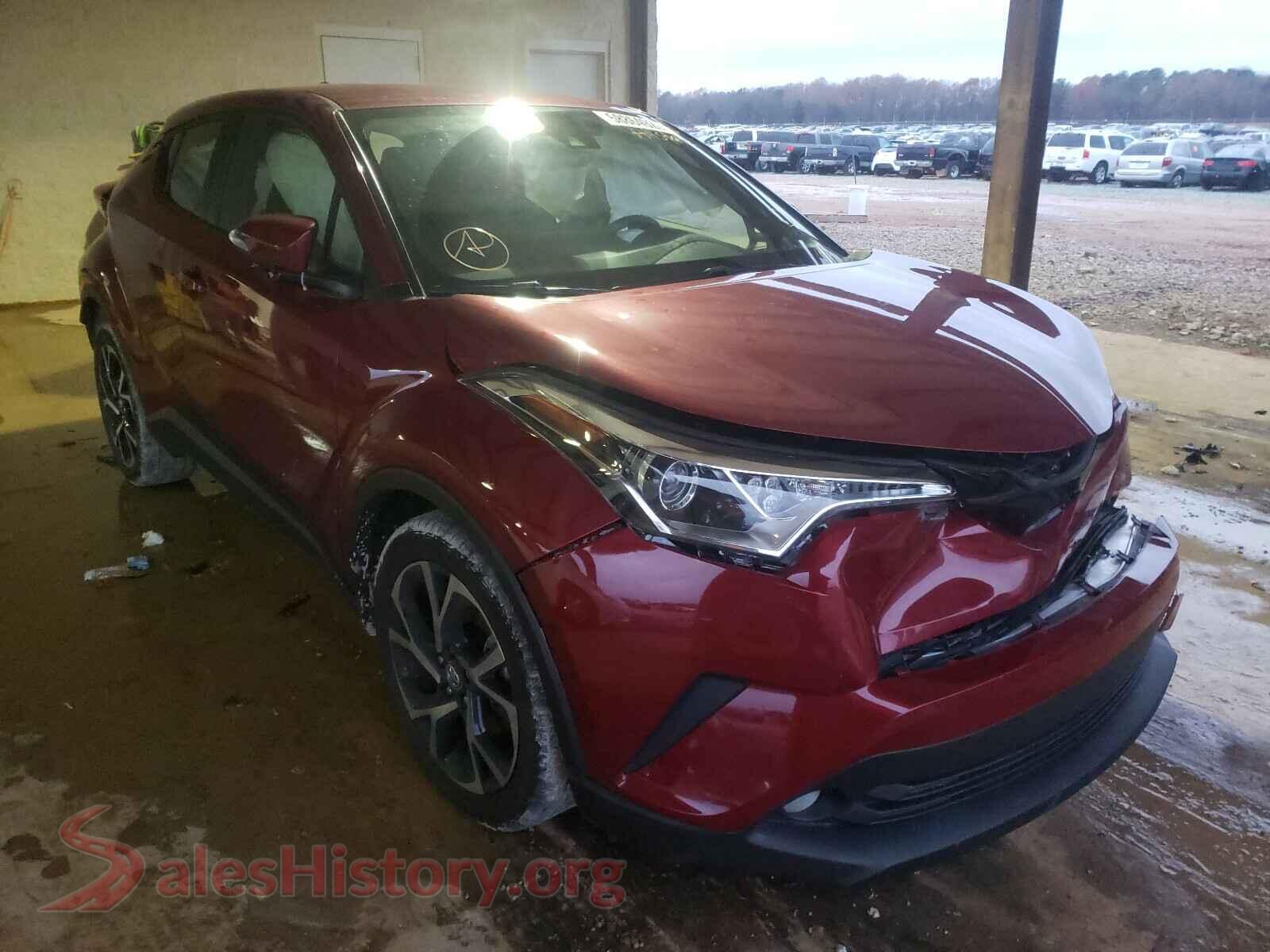 2018 TOYOTA C-HR — VIN JTNKHMBX9J1010875