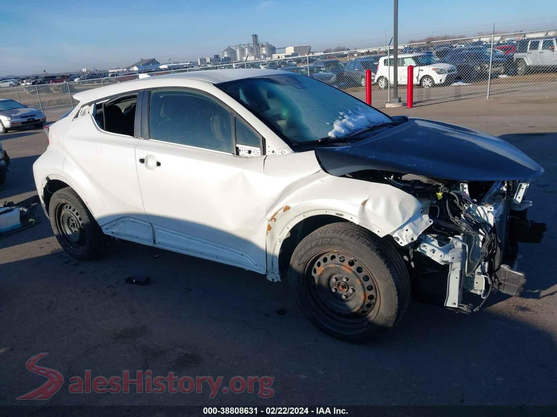 2019 TOYOTA C-HR — VIN JTNKHMBXXK1027590