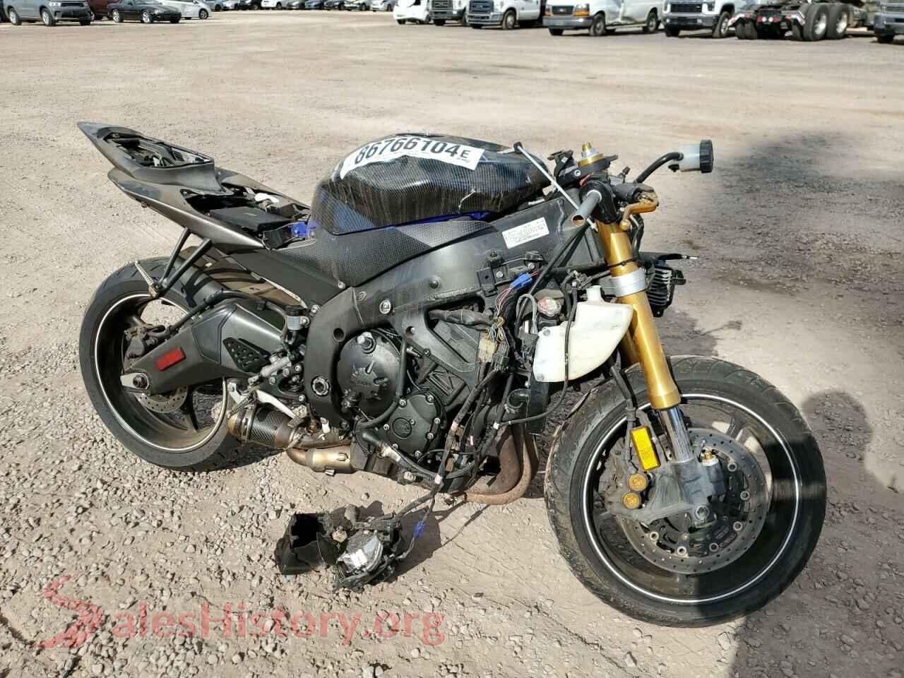 2013 YAMAHA YZF600 — VIN JYARJ16EXDA028025