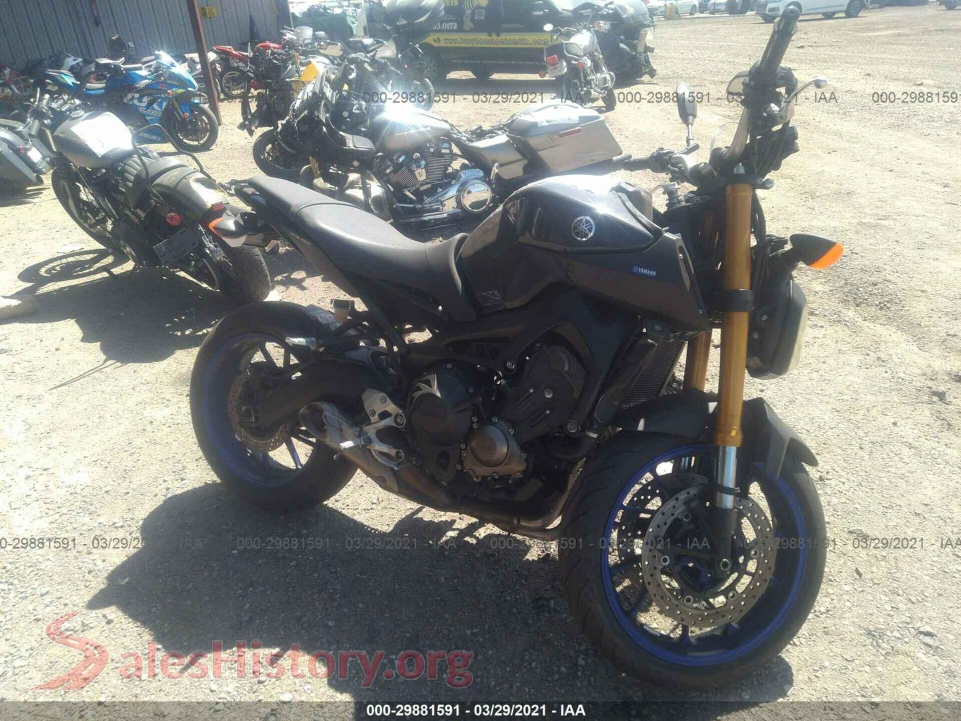 2014 YAMAHA FZ09 — VIN JYARN33Y0EA000461