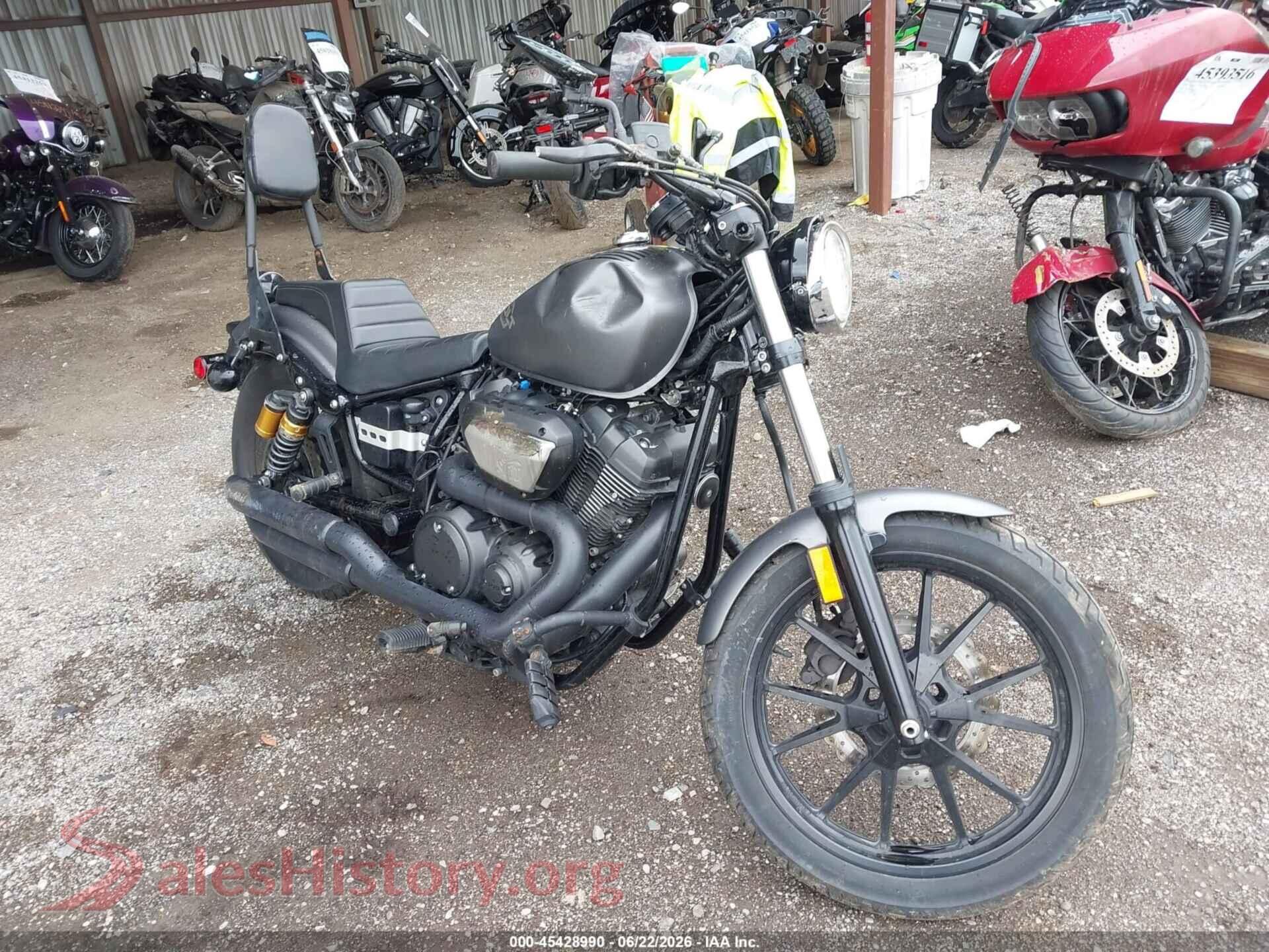 2014 YAMAHA XVS950 — VIN JYAVN05E1EA004261