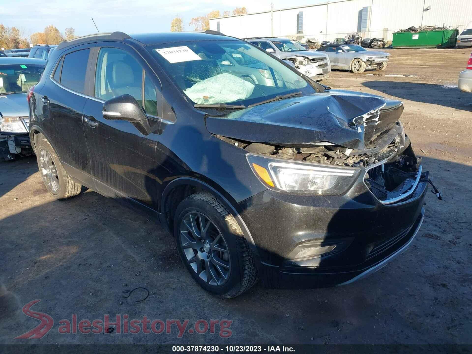 2019 BUICK ENCORE — VIN KL4CJ2SB9KB789299