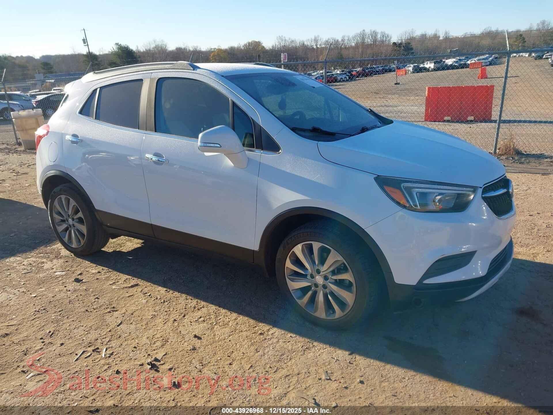 2017 BUICK ENCORE — VIN KL4CJASB1HB000601