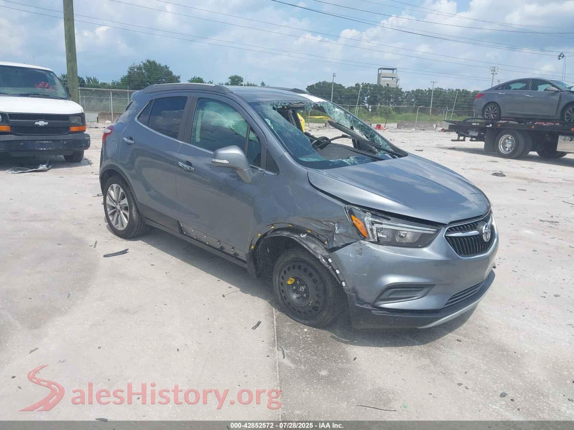 2019 BUICK ENCORE — VIN KL4CJASB1KB870789