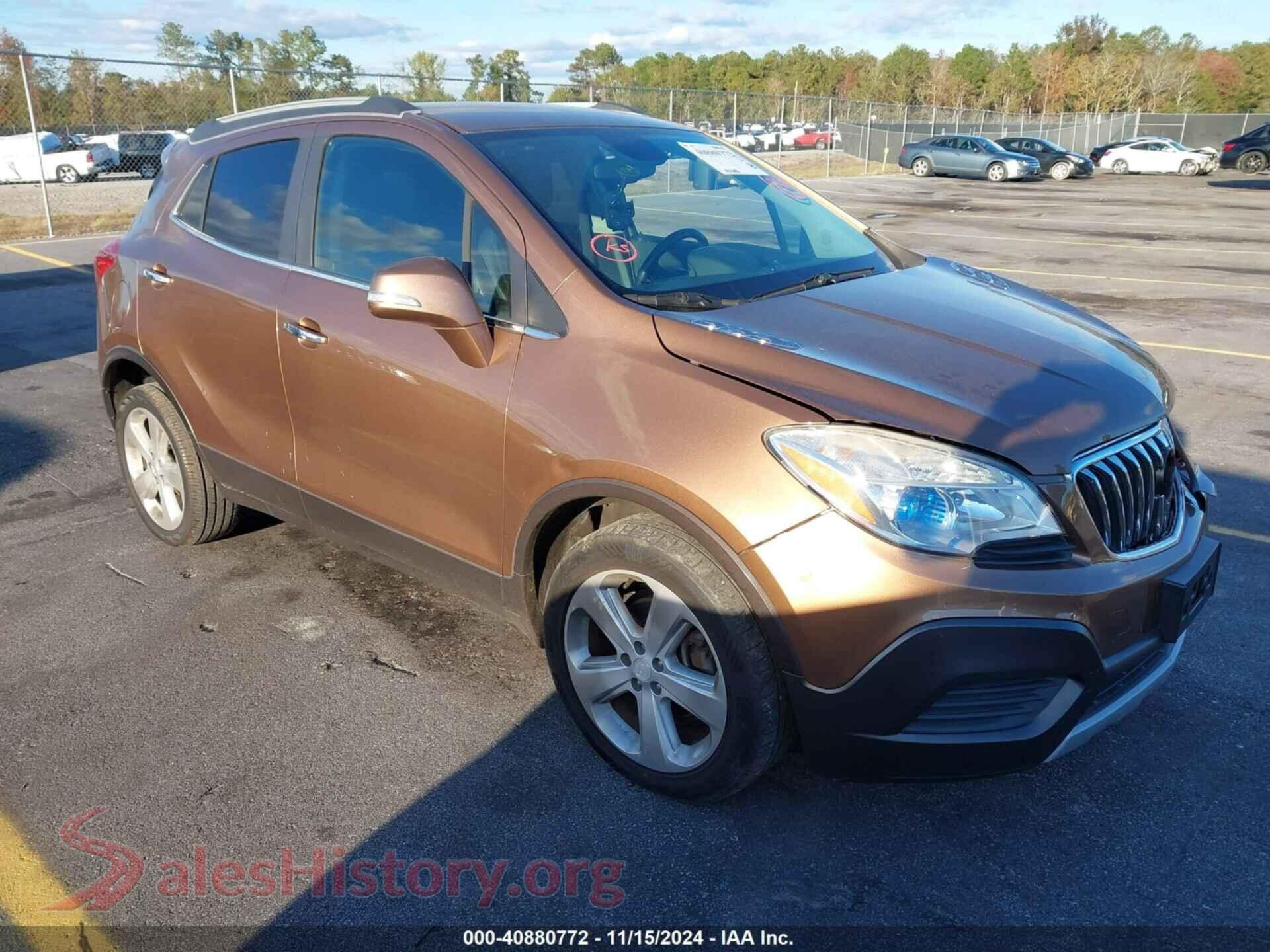2016 BUICK ENCORE — VIN KL4CJASB3GB667152