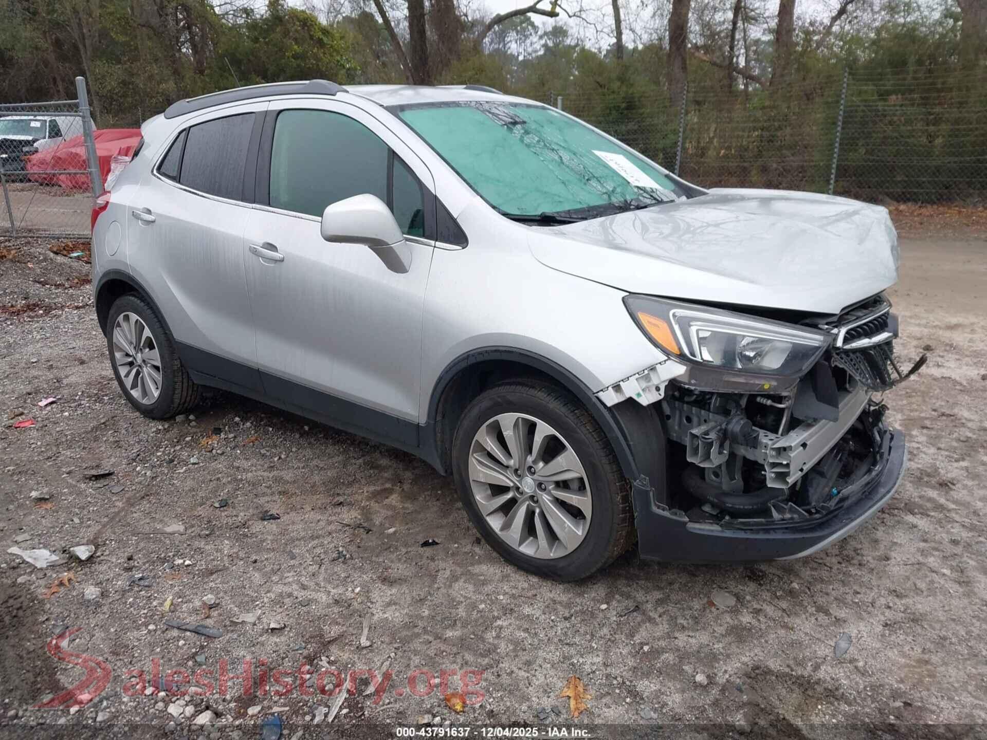 2020 BUICK ENCORE — VIN KL4CJASB3LB027744