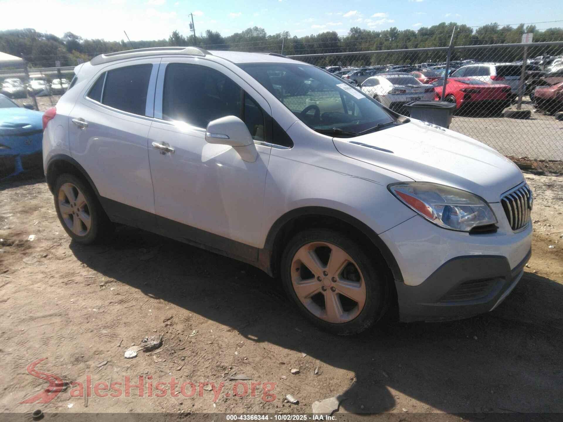 2016 BUICK ENCORE — VIN KL4CJASB5GB597573