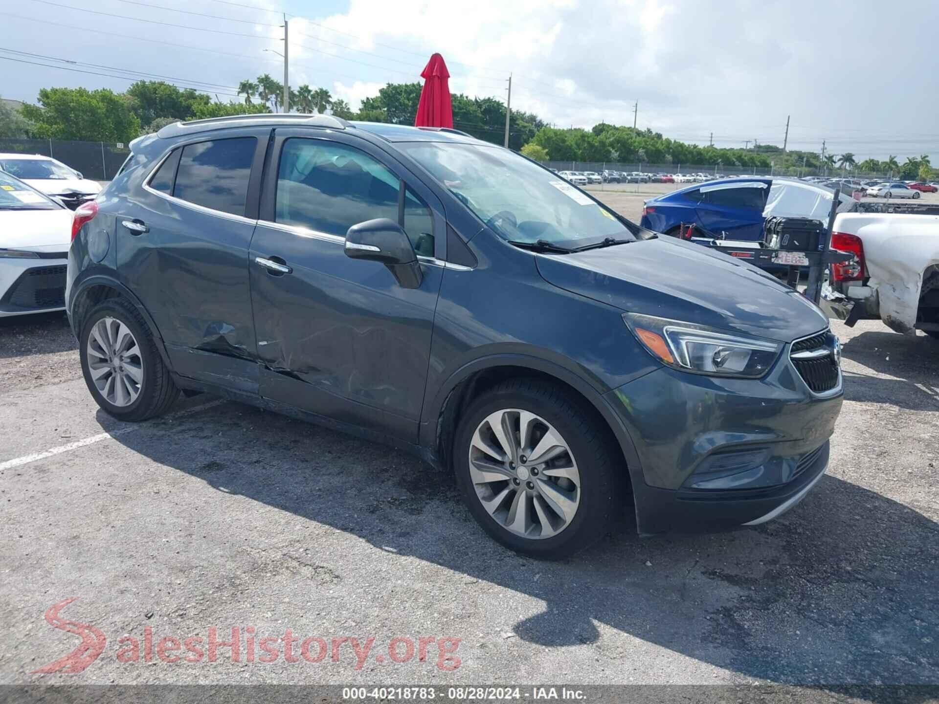 2018 BUICK ENCORE — VIN KL4CJASB6JB677441