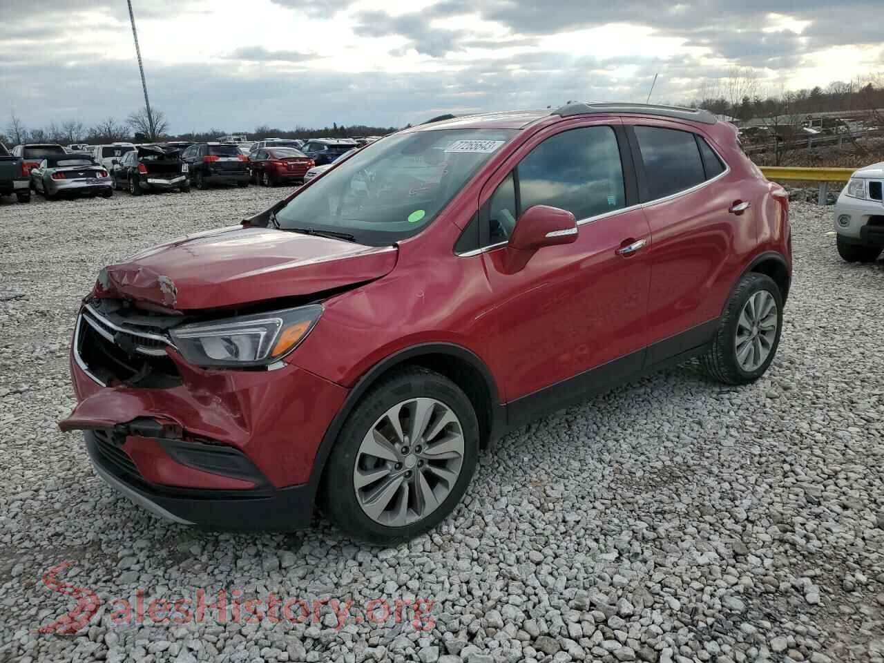 2019 BUICK ENCORE — VIN KL4CJASB7KB876323